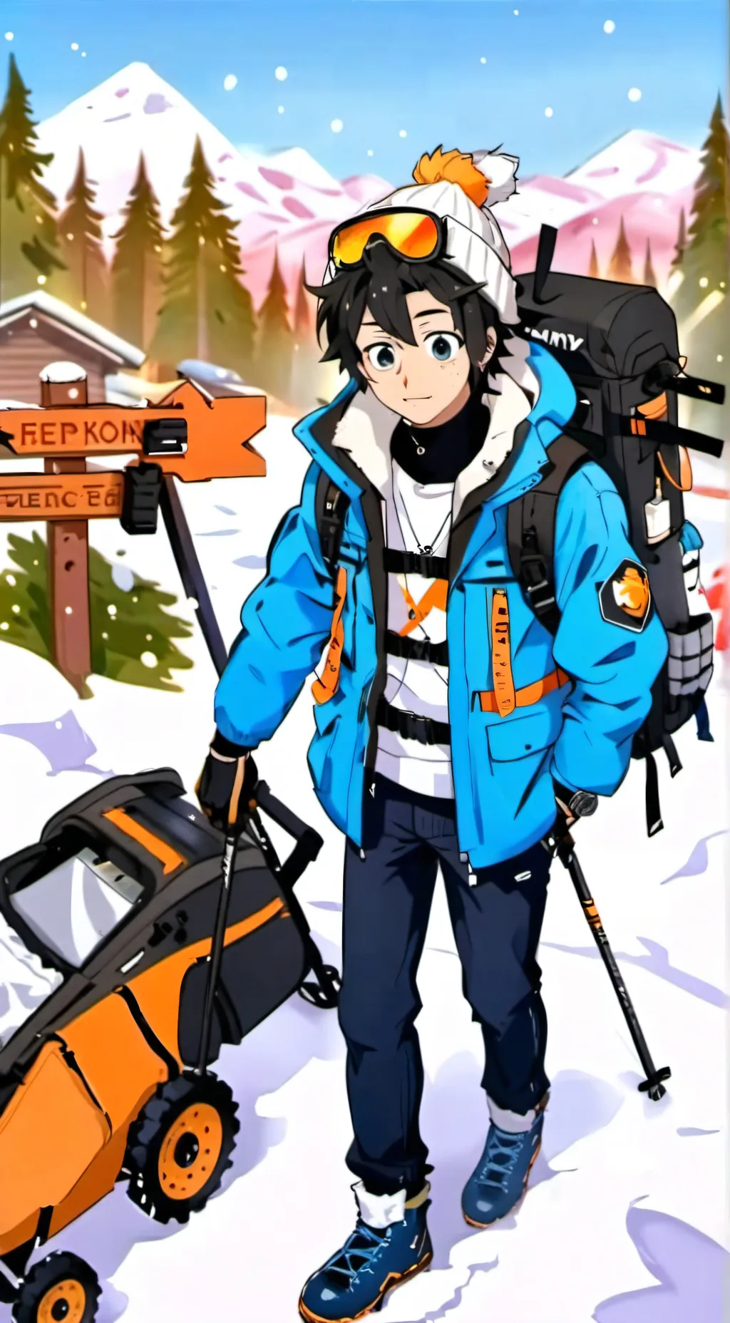 ai character: The SignTech Tycoon background