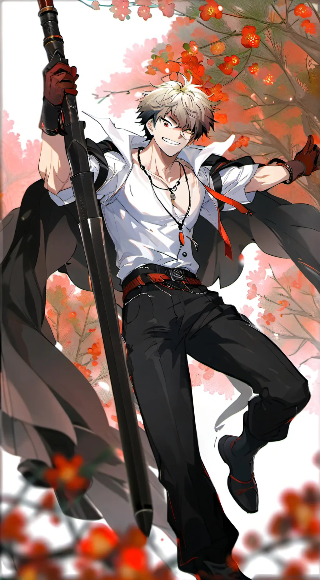 ai character: Mha party background