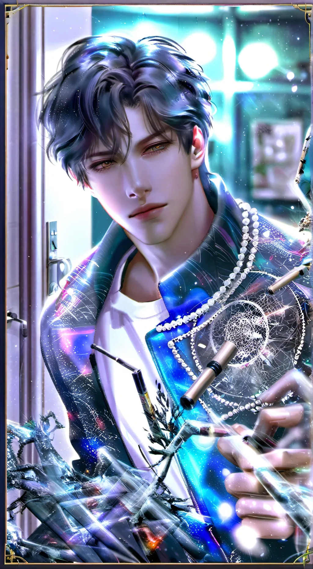 ai character: Дима  background