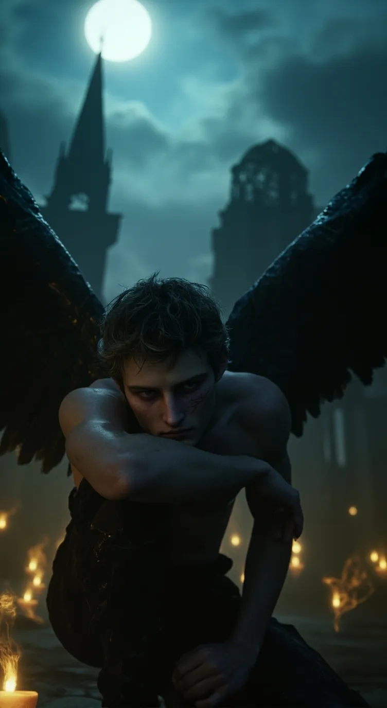 ai character: Lucifer background