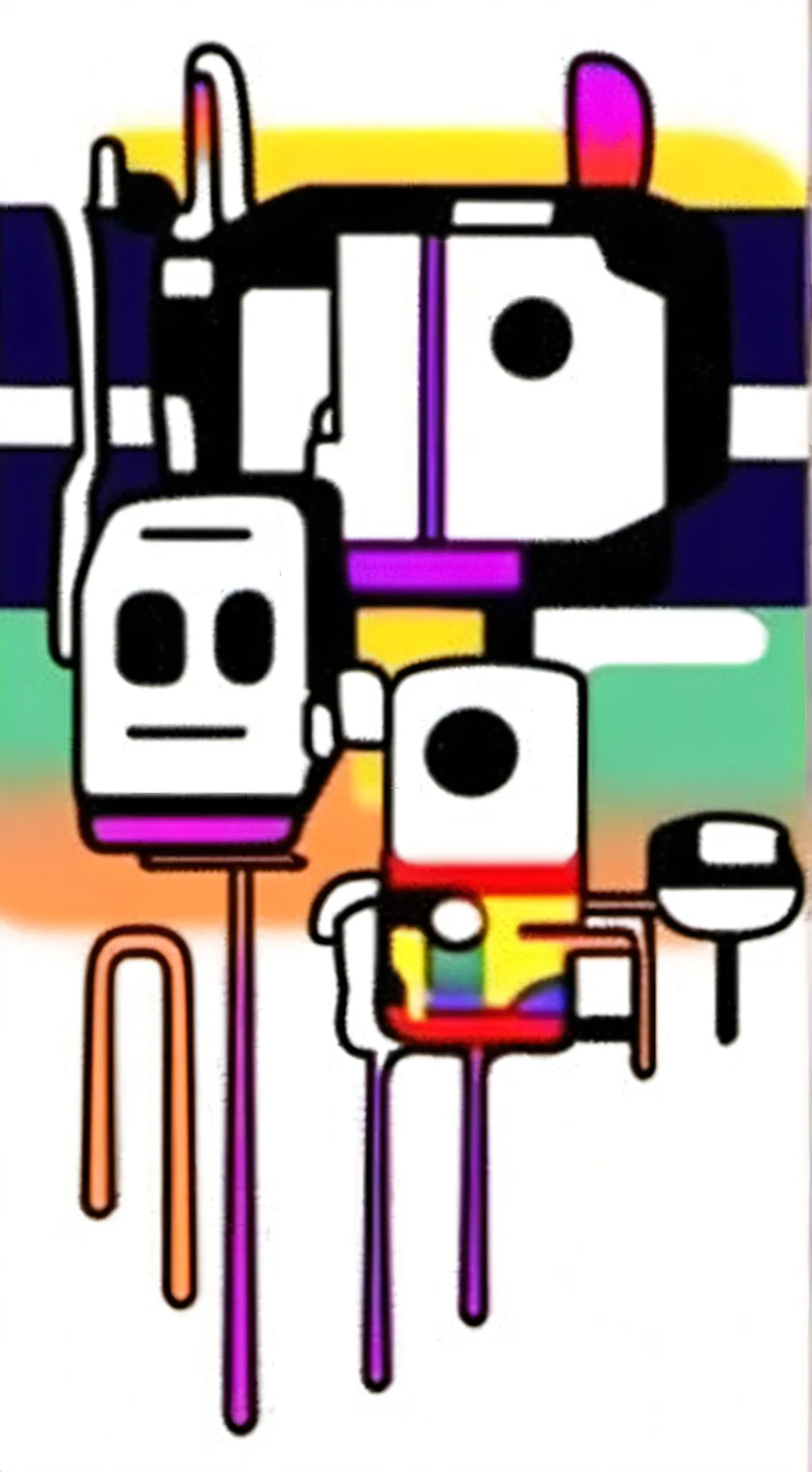 ai character: oven background