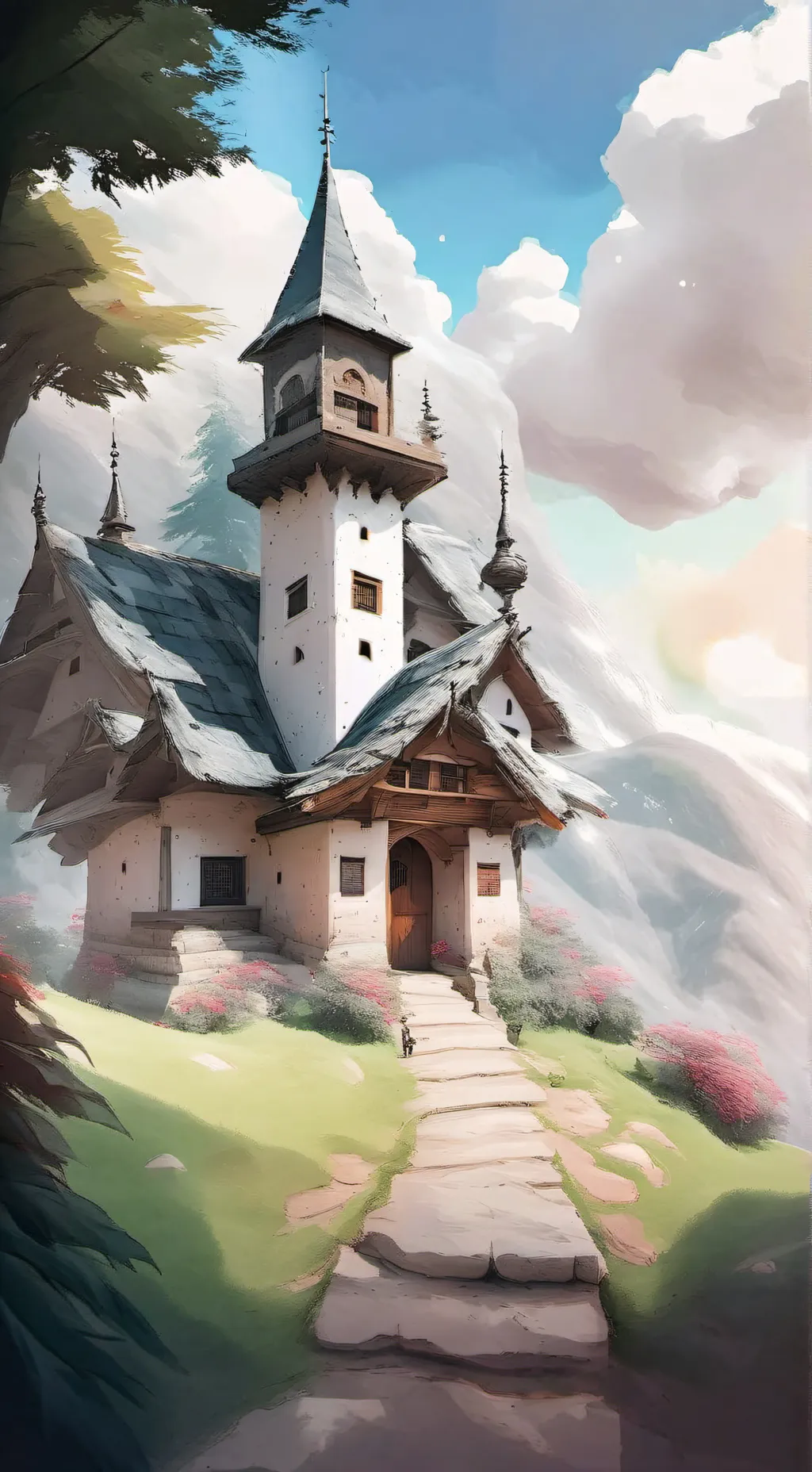 ai character: Michael afton  background