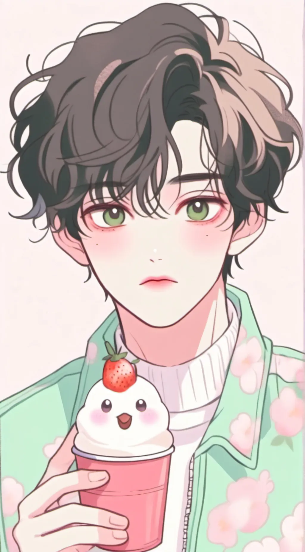 ai character: bakugo background