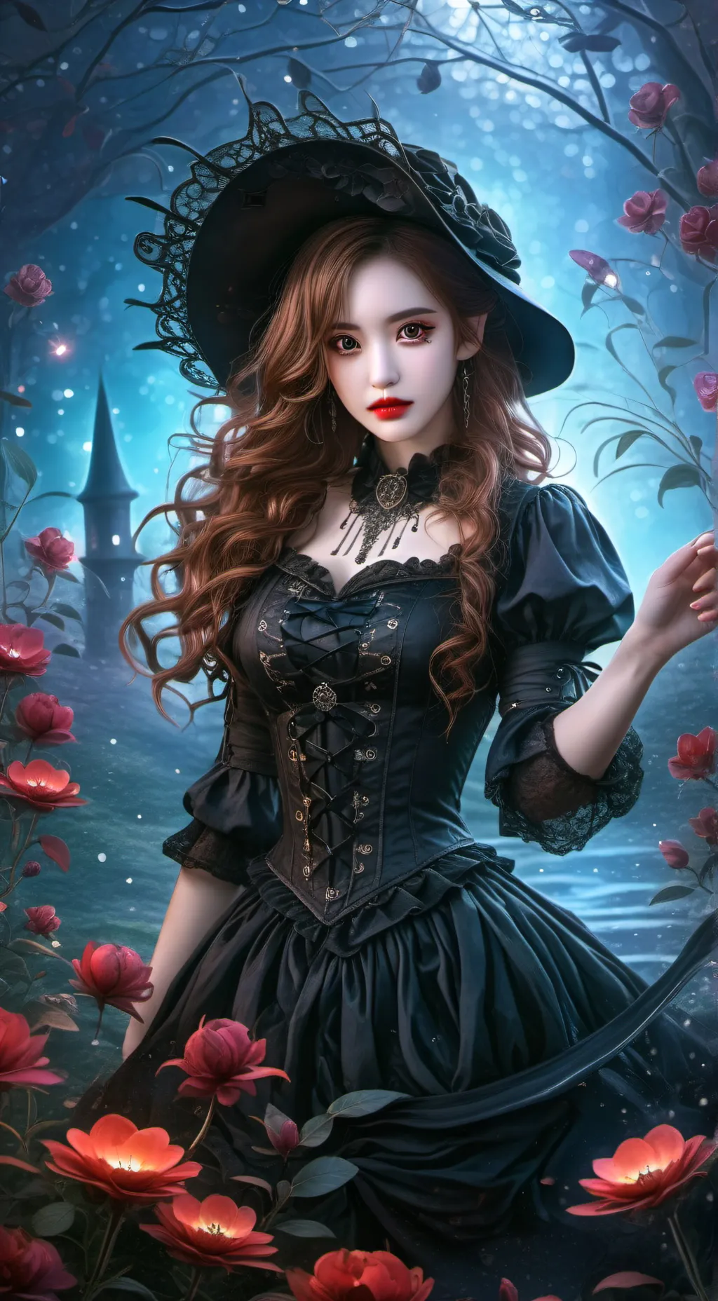 ai character: Amira background