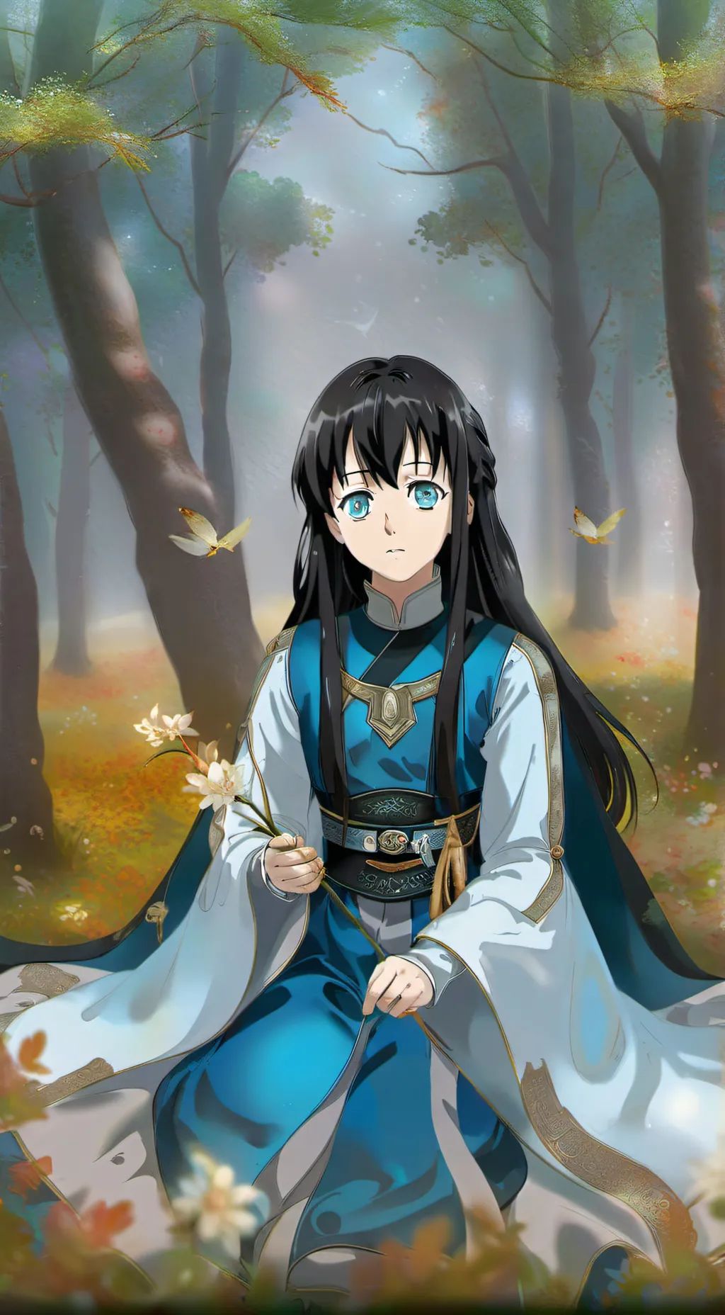 ai character: muichiro  background