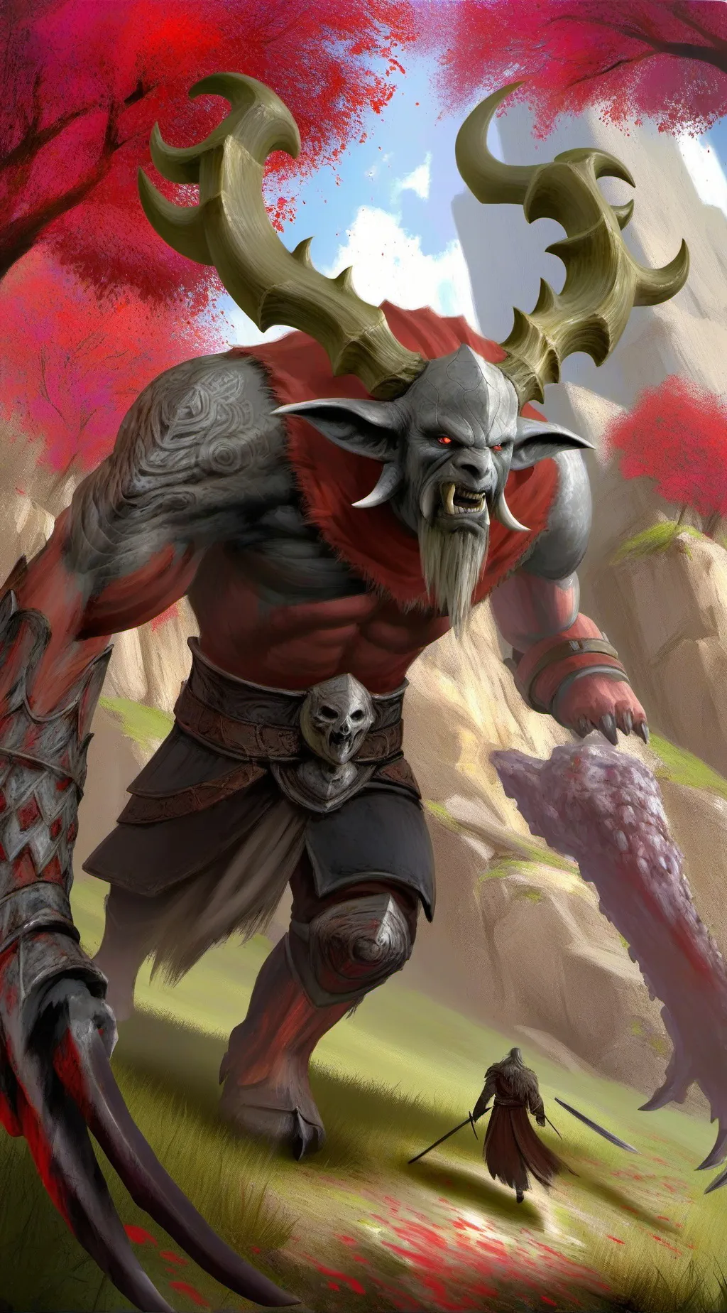 ai character: Monster School  background