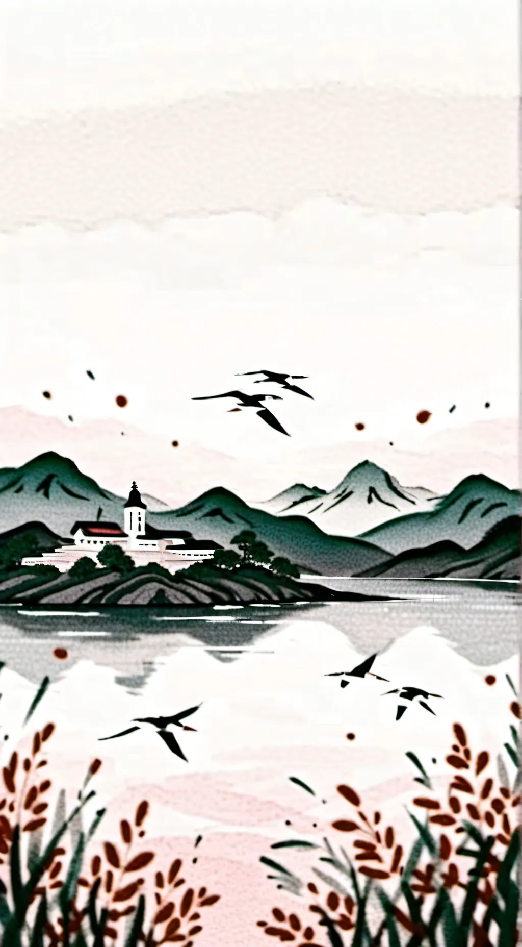 ai character: 🌸CH💮 background