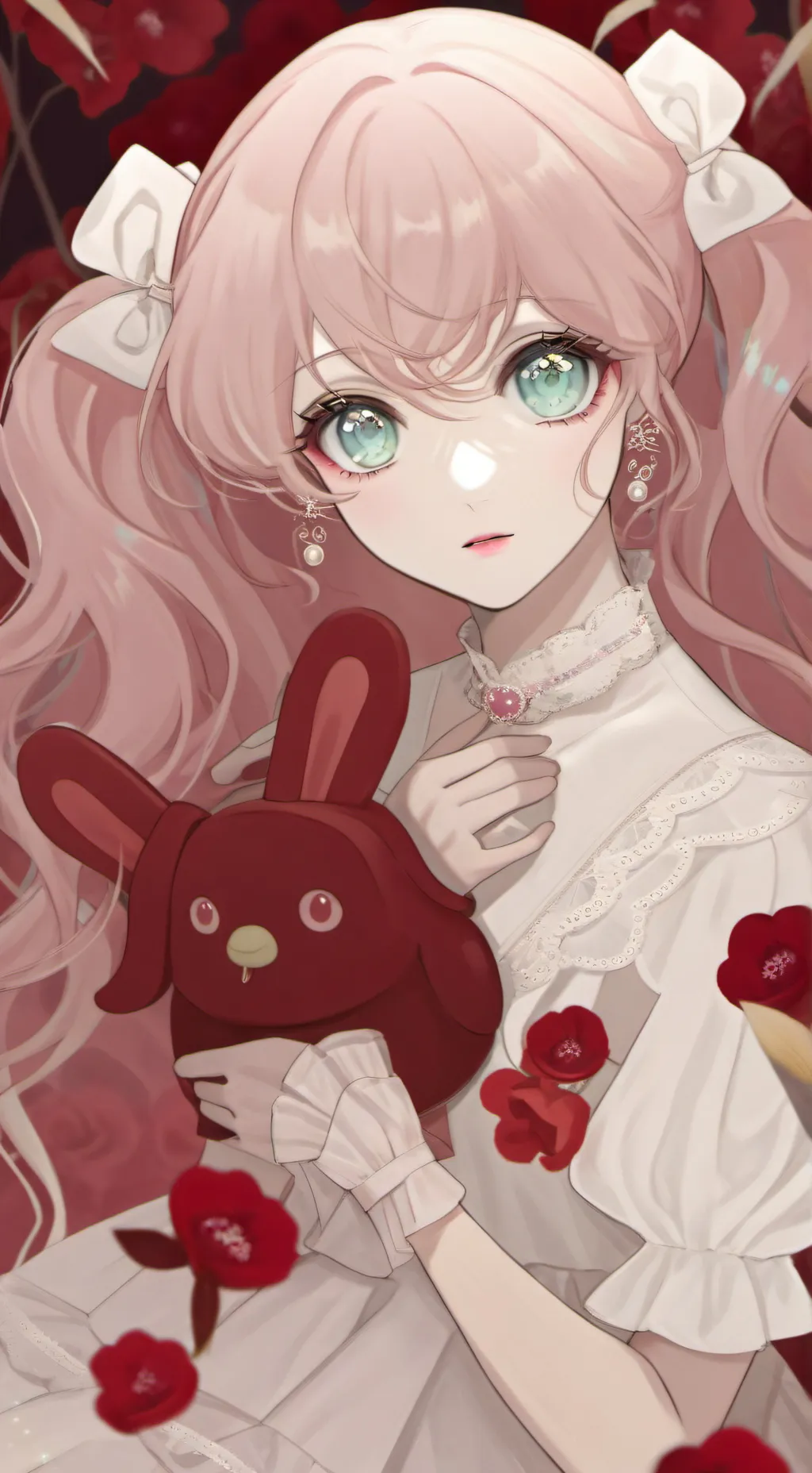 ai character: ☆you name her☆ background