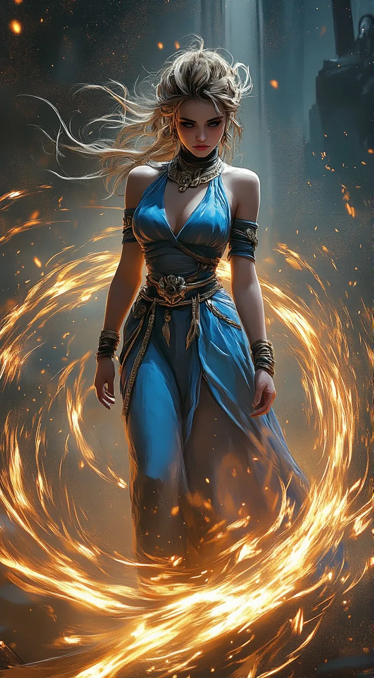 ai character: victoria background