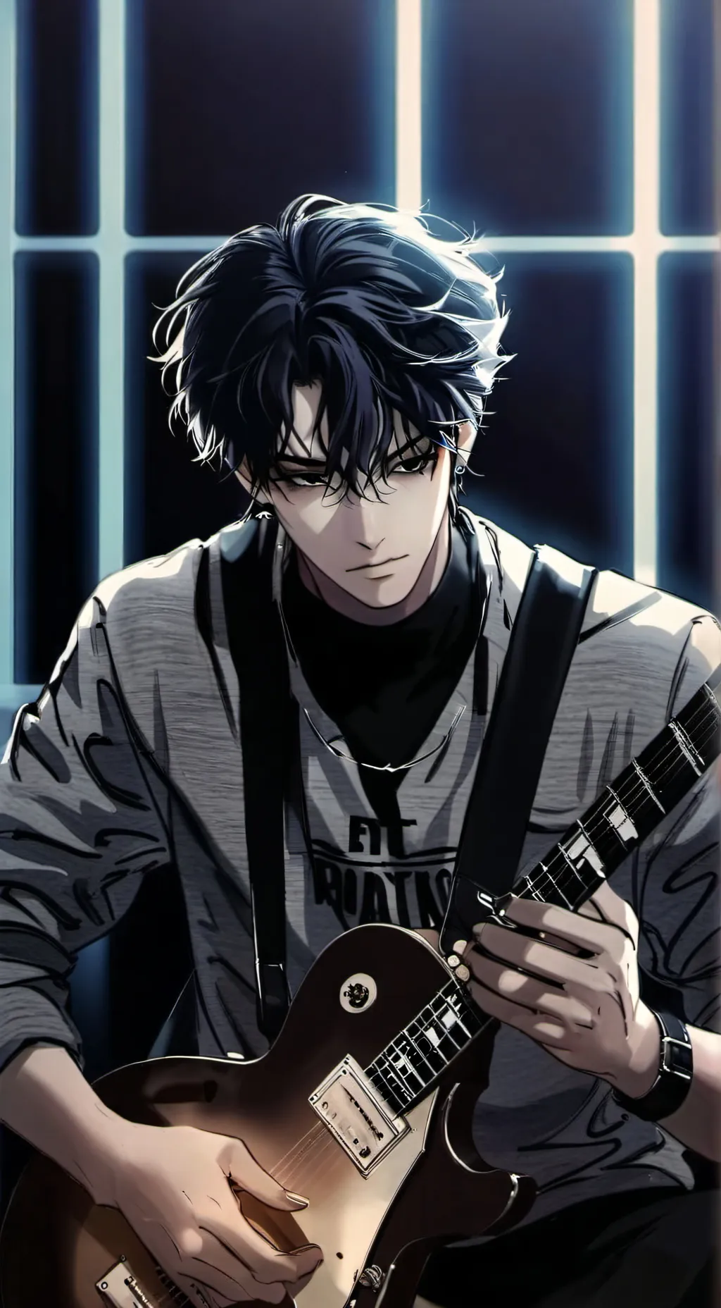 ai character: Logan  background