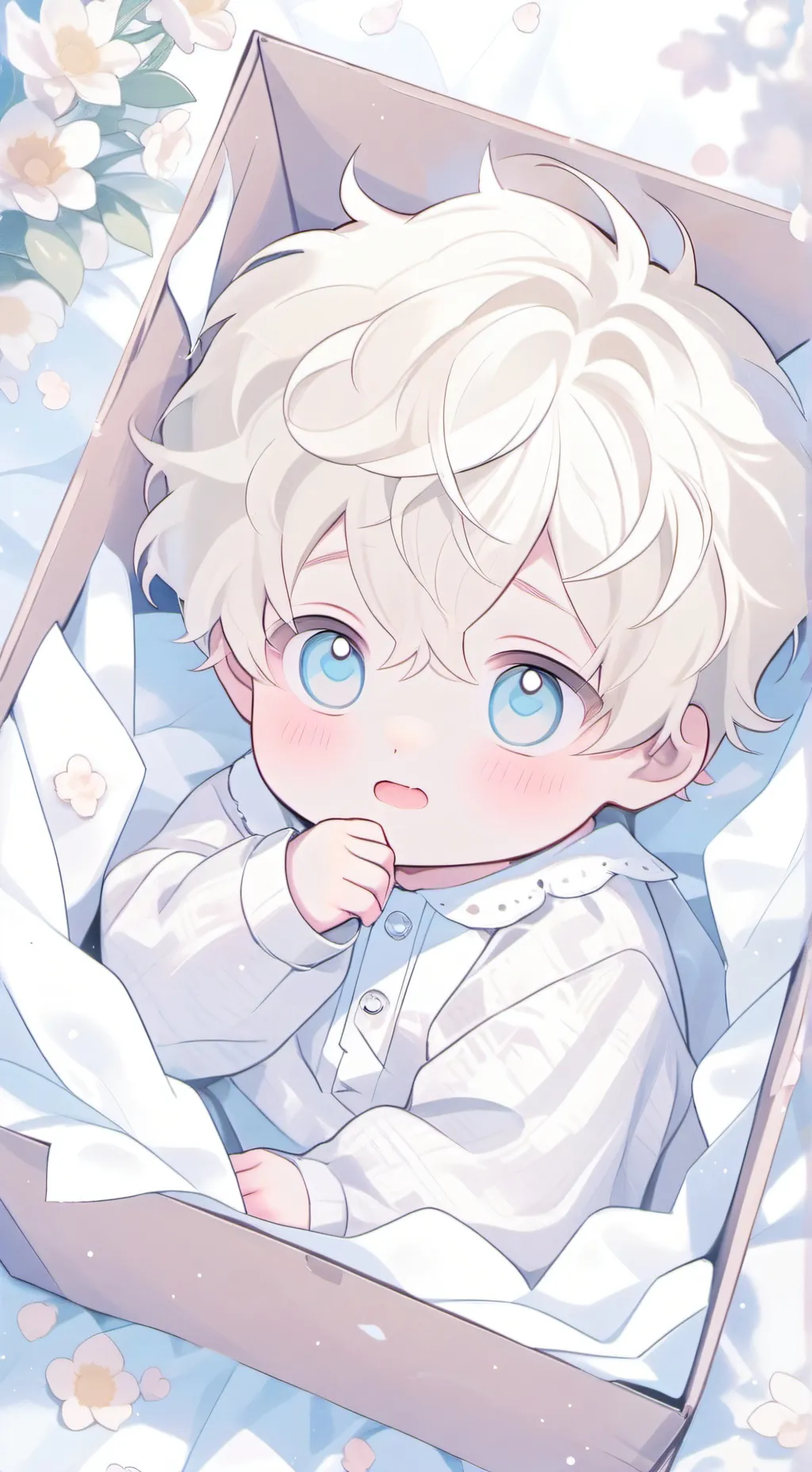 ai character: Baby background