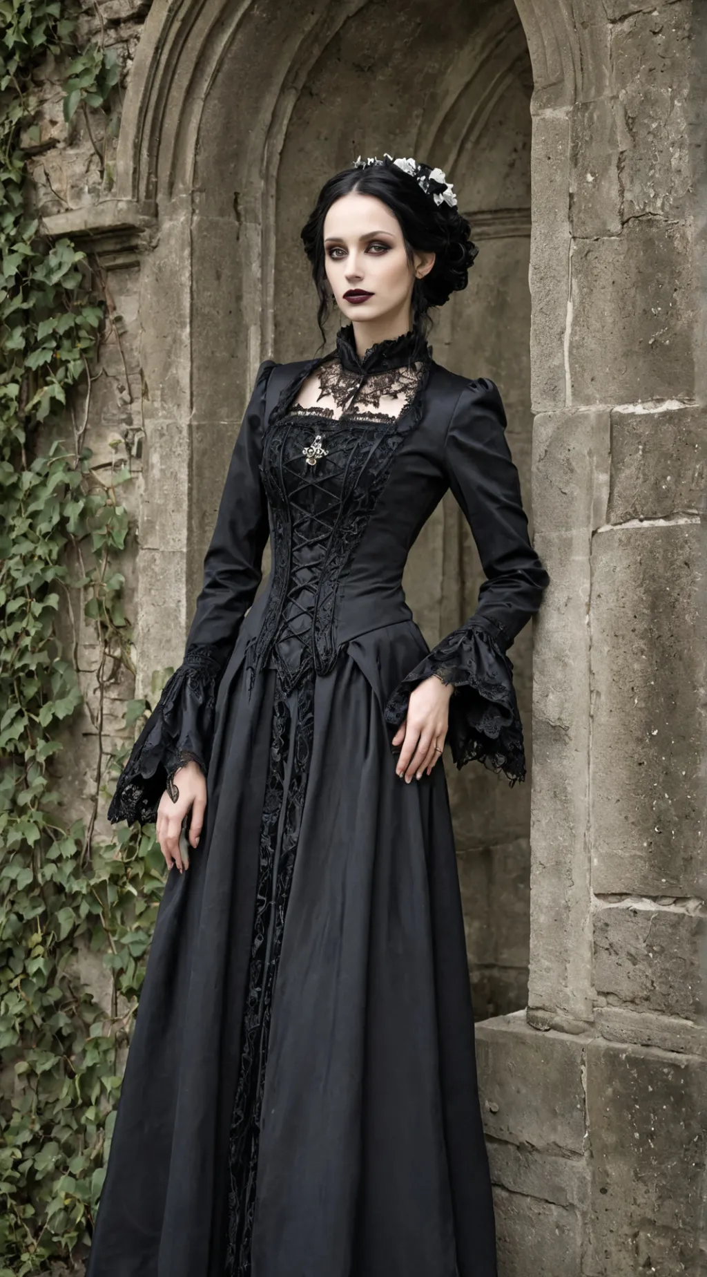 ai character: Königin Esca background