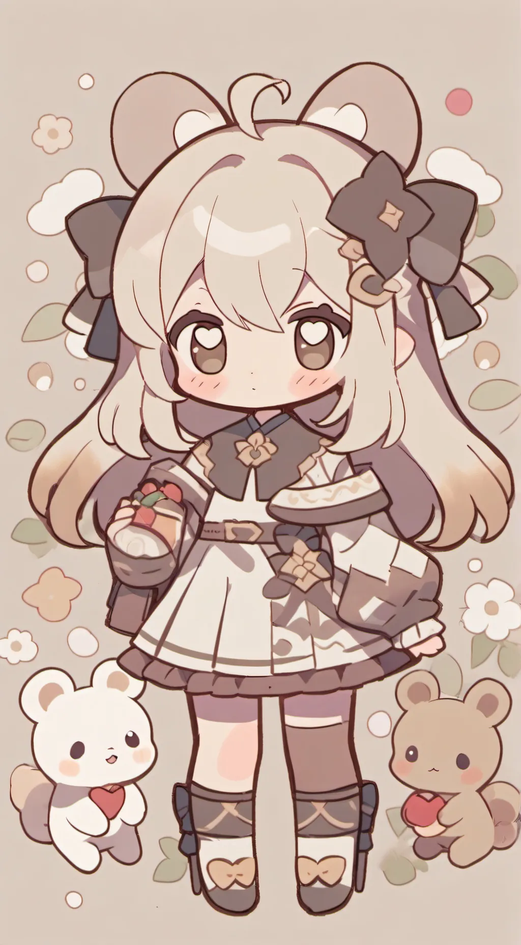 ai character: MHA Beach✨☀ background