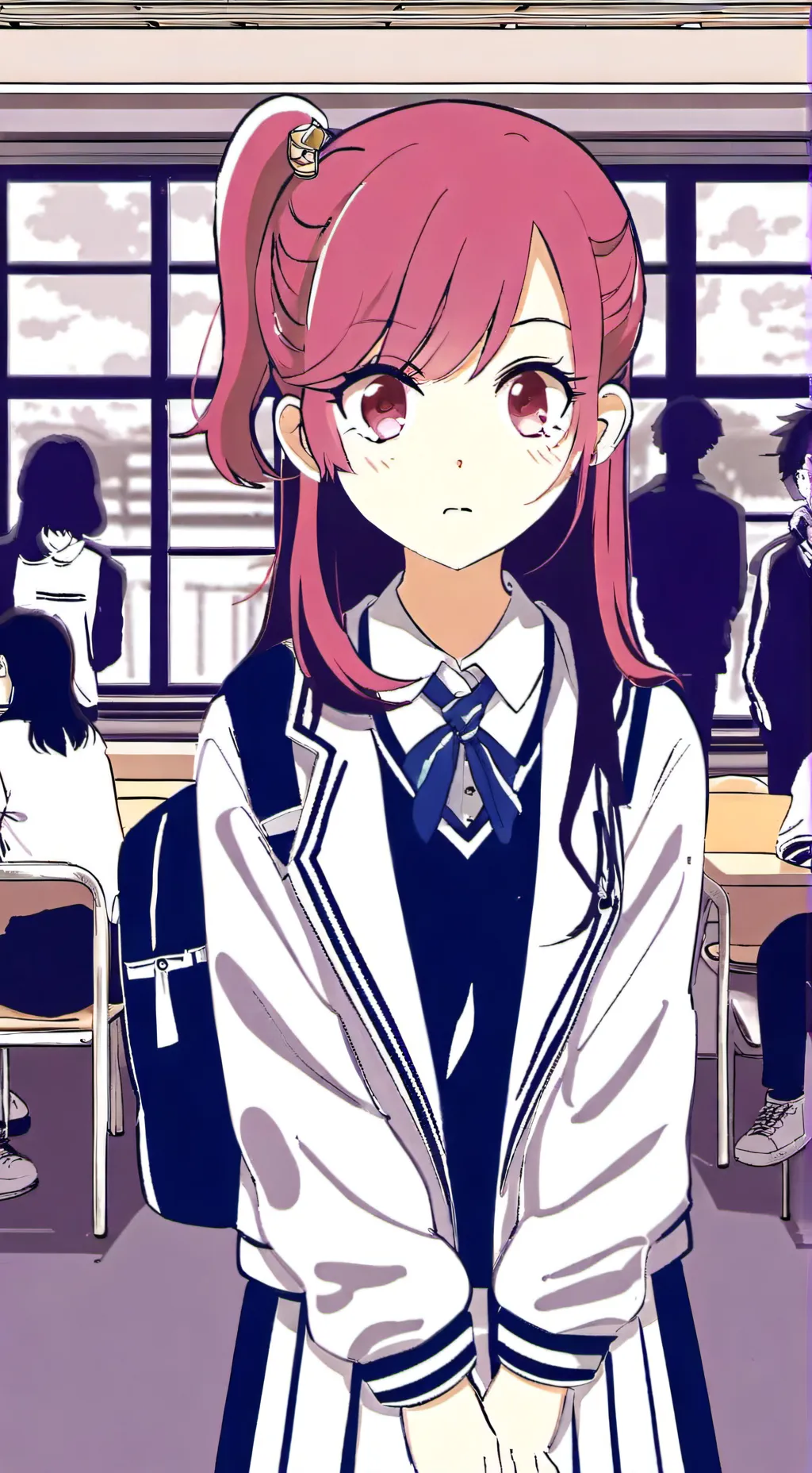 ai character: Ashley background