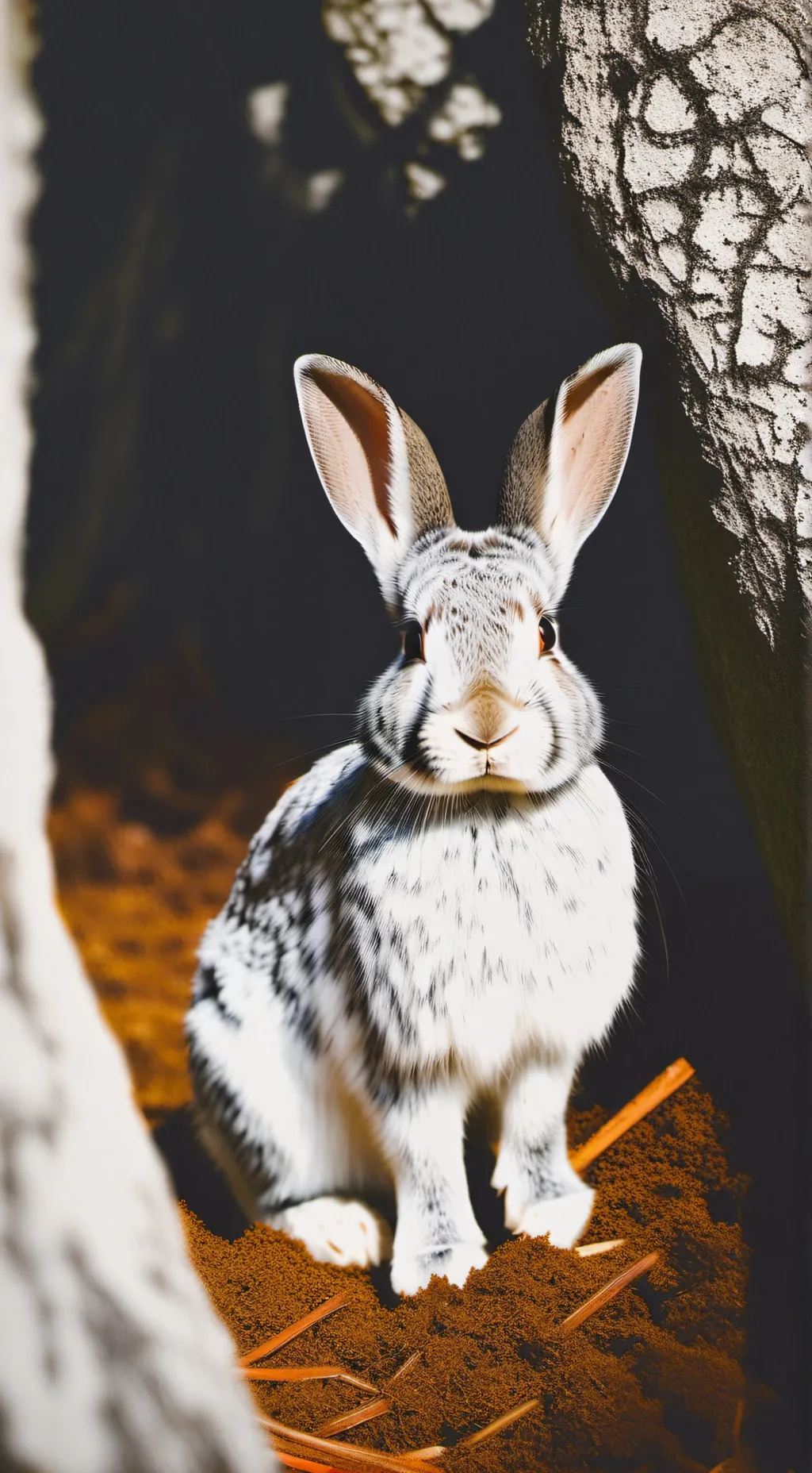 ai character: sea bunny pressure background