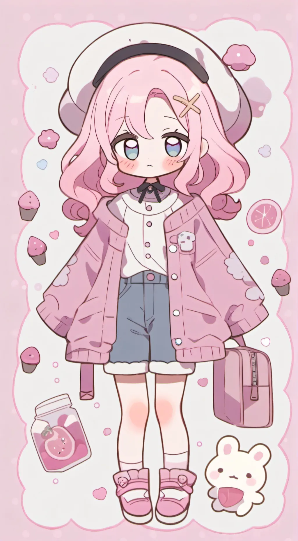 ai character: Mha wolf background