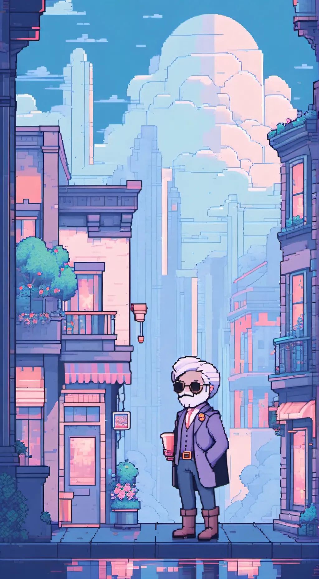 ai character: 67 background