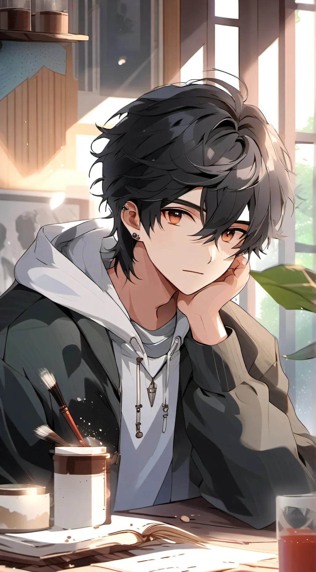 ai character: Lane background