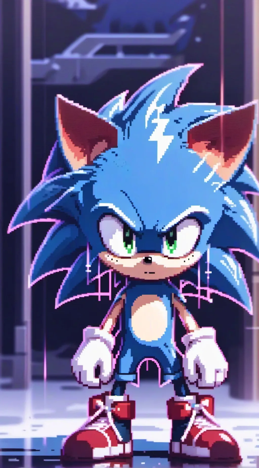 ai character: sonic background