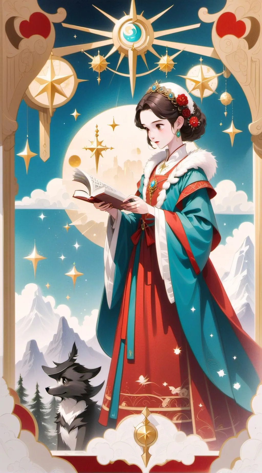 ai character: Loona  background