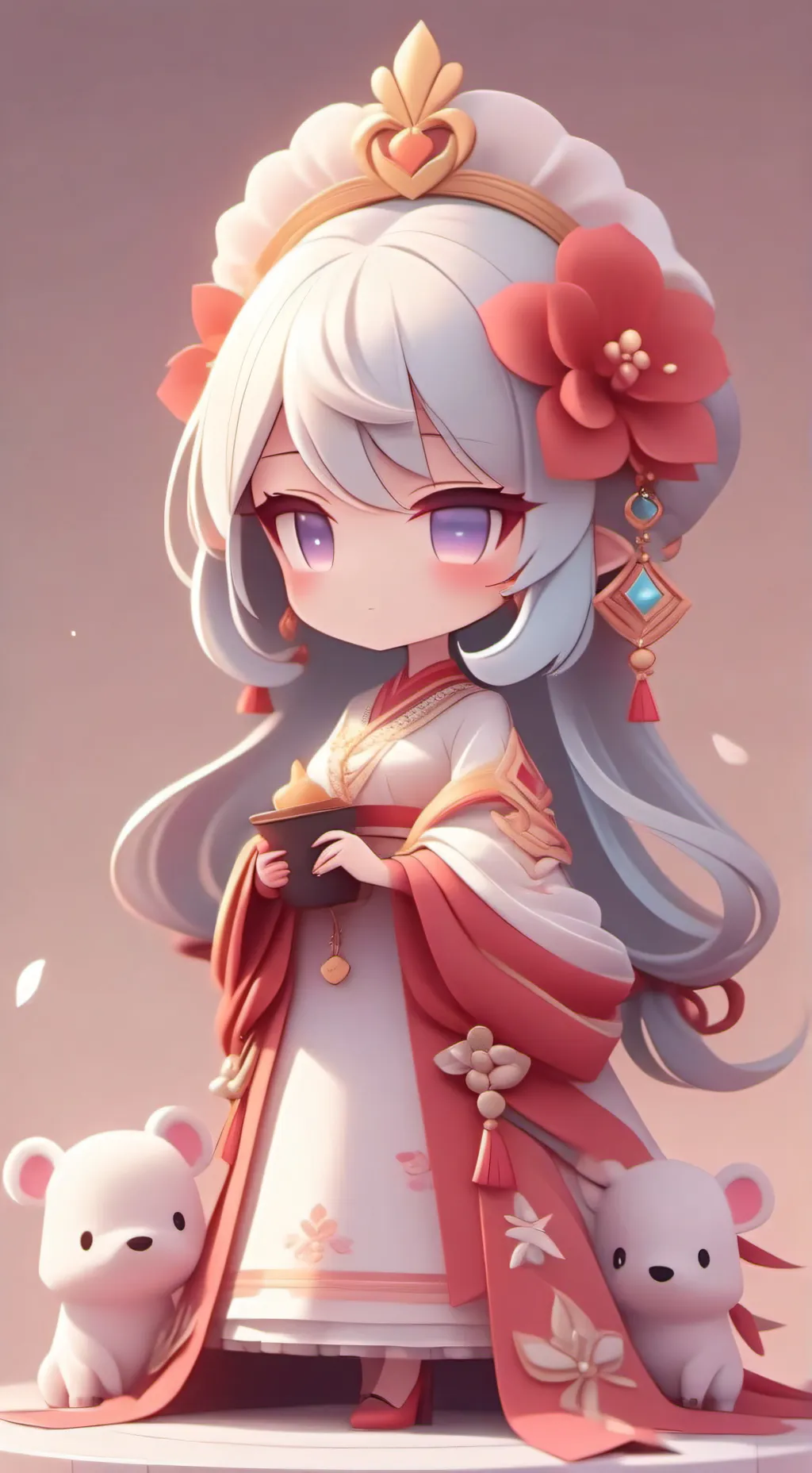 ai character: Sus black and gray background