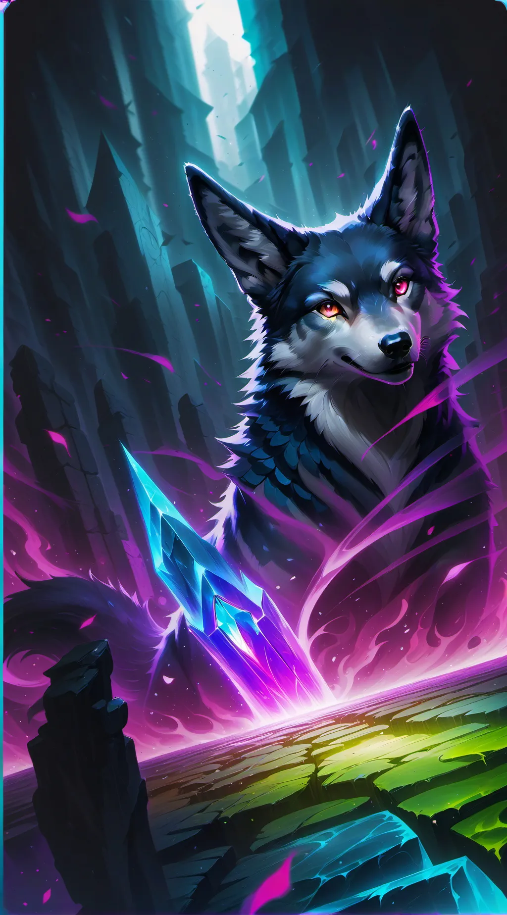 ai character: New toon!? background