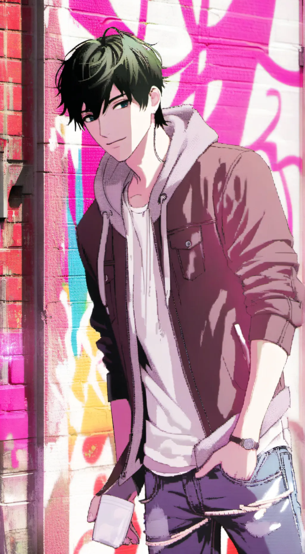 ai character: Asher  background