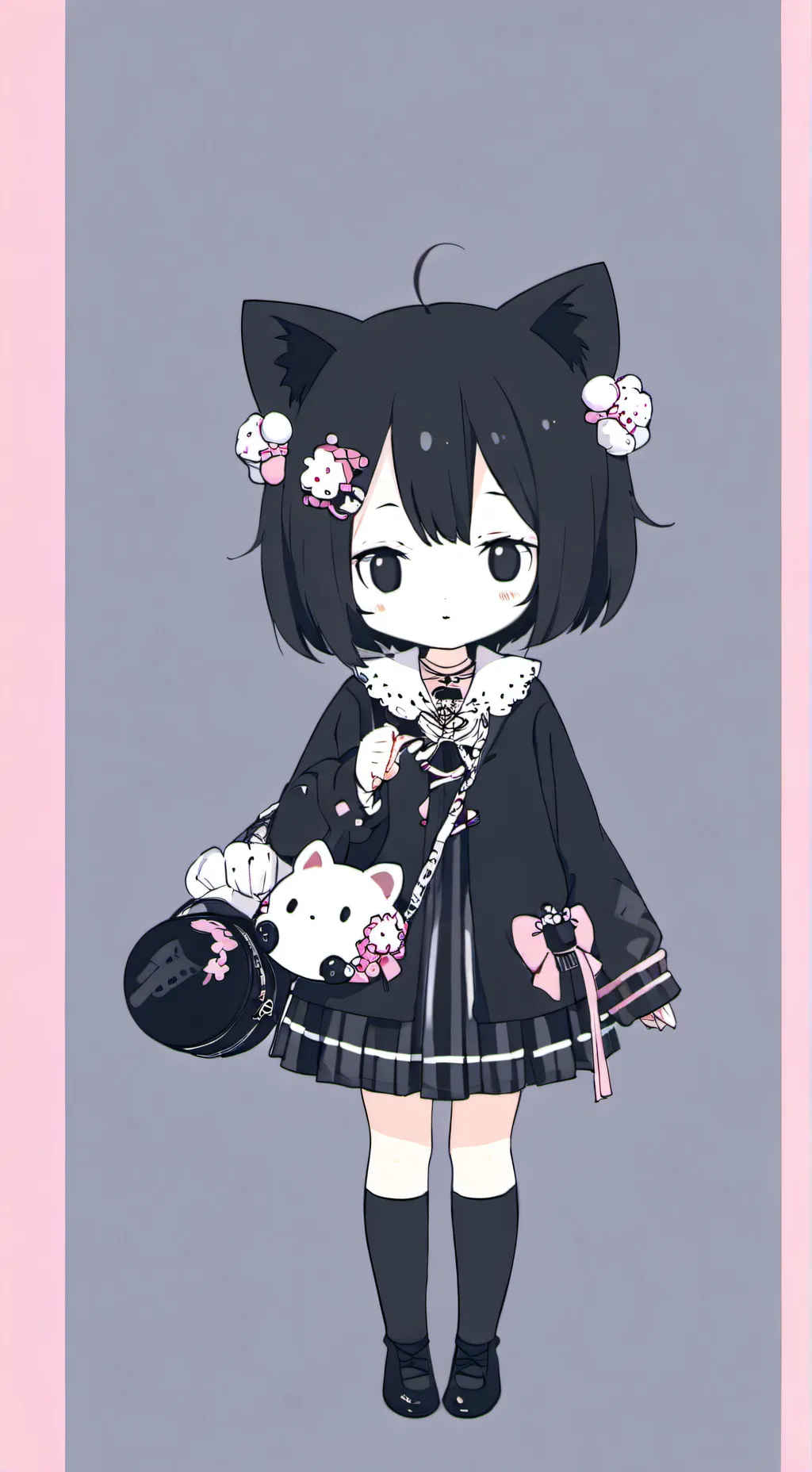 ai character: kuromi background