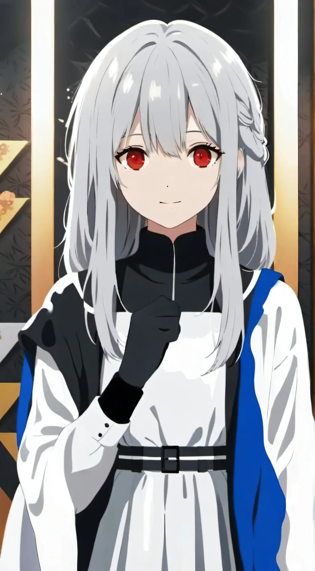 ai character: Lucie  background