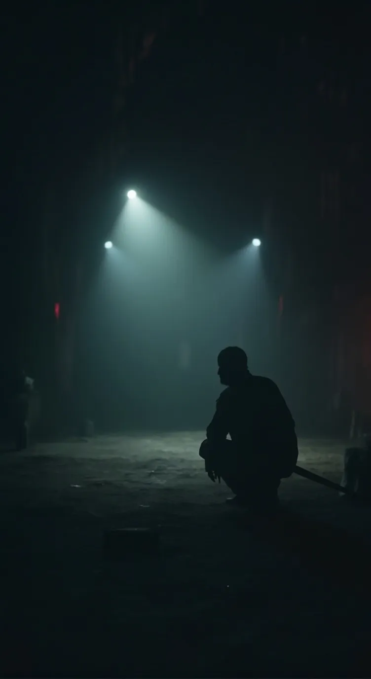 ai character: cave background