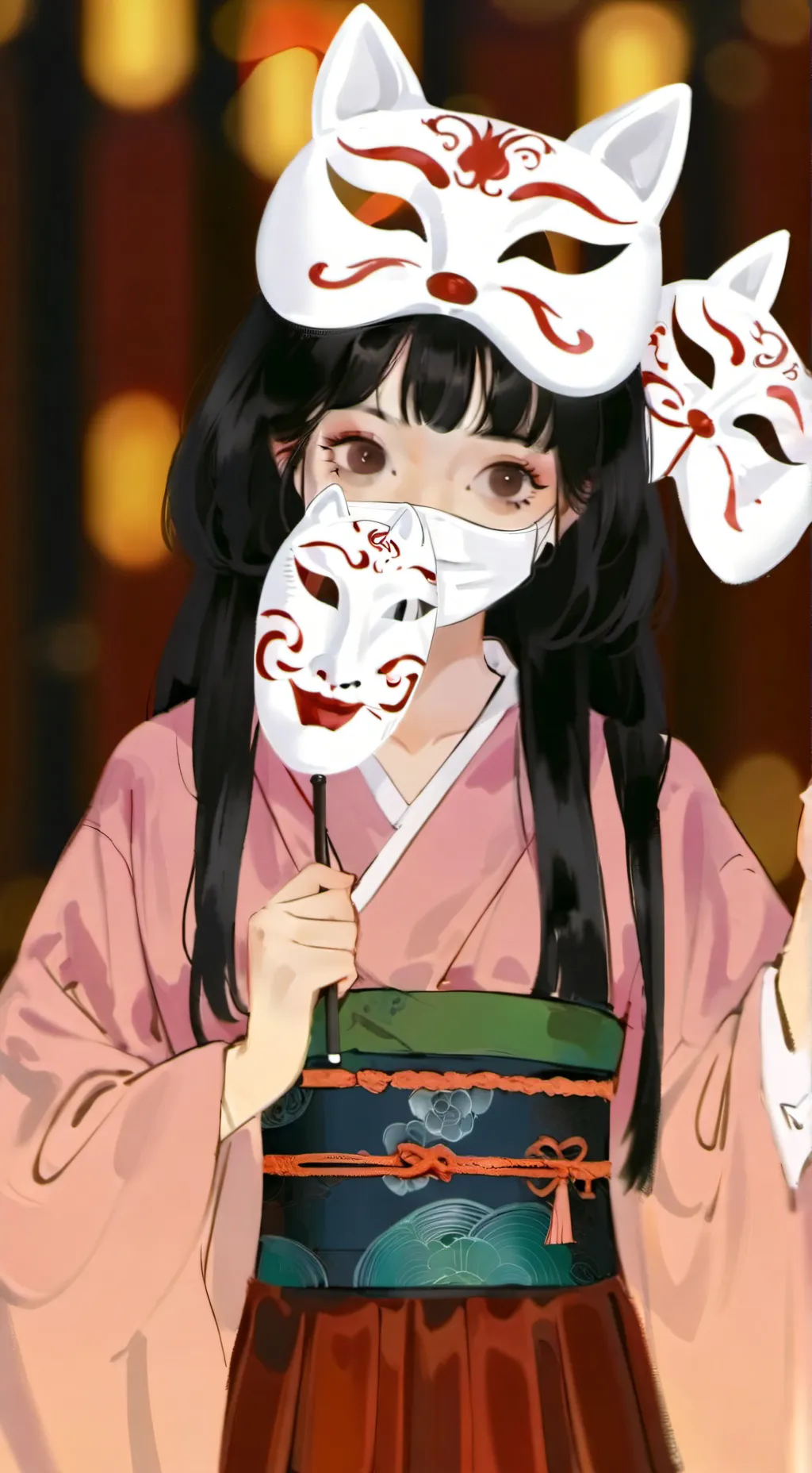 ai character: Alva Okumura  background