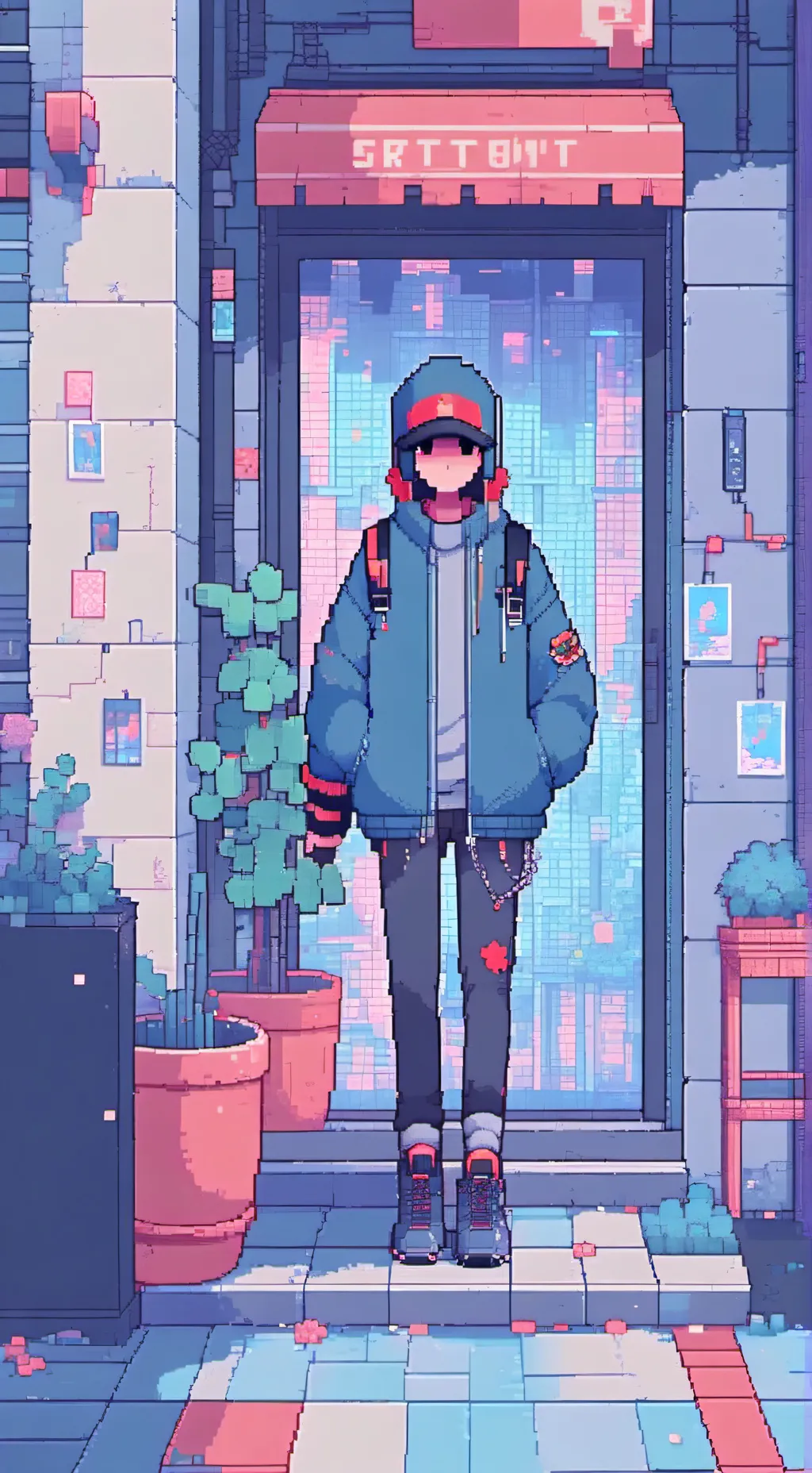 ai character: Зонтик♧ background