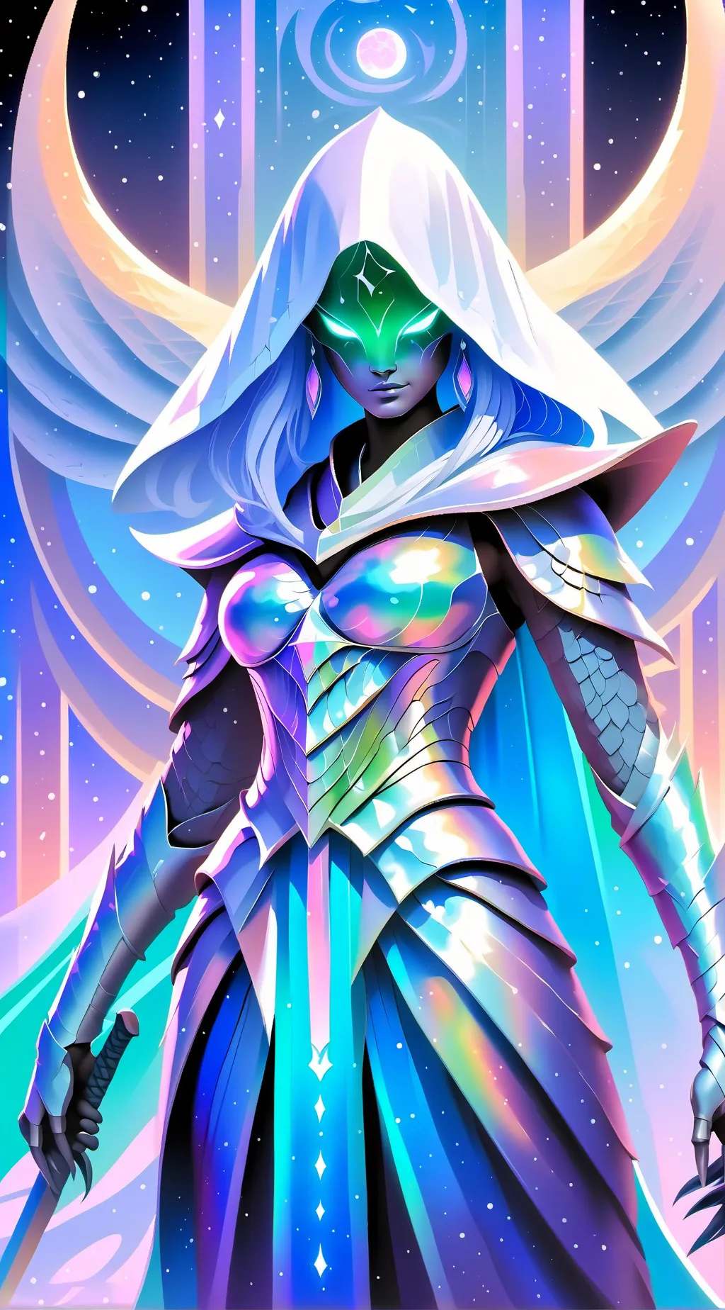 ai character: godess background