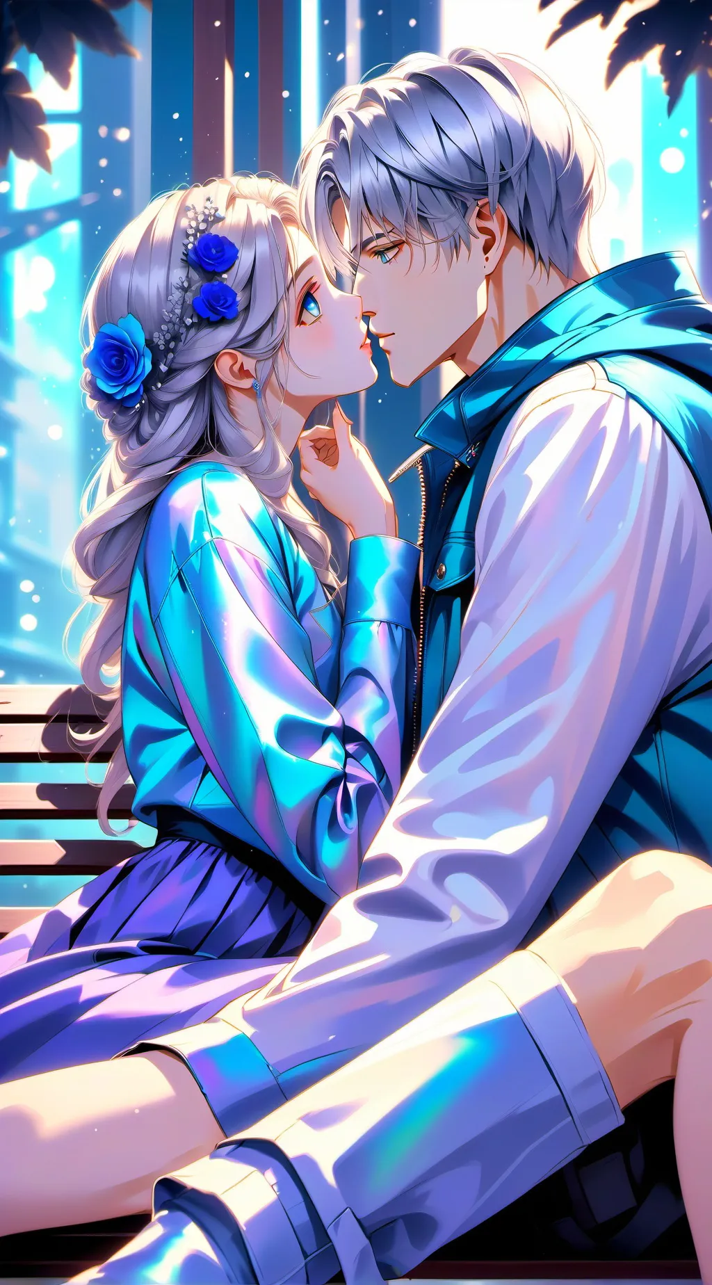 ai character: buster and Katie c background