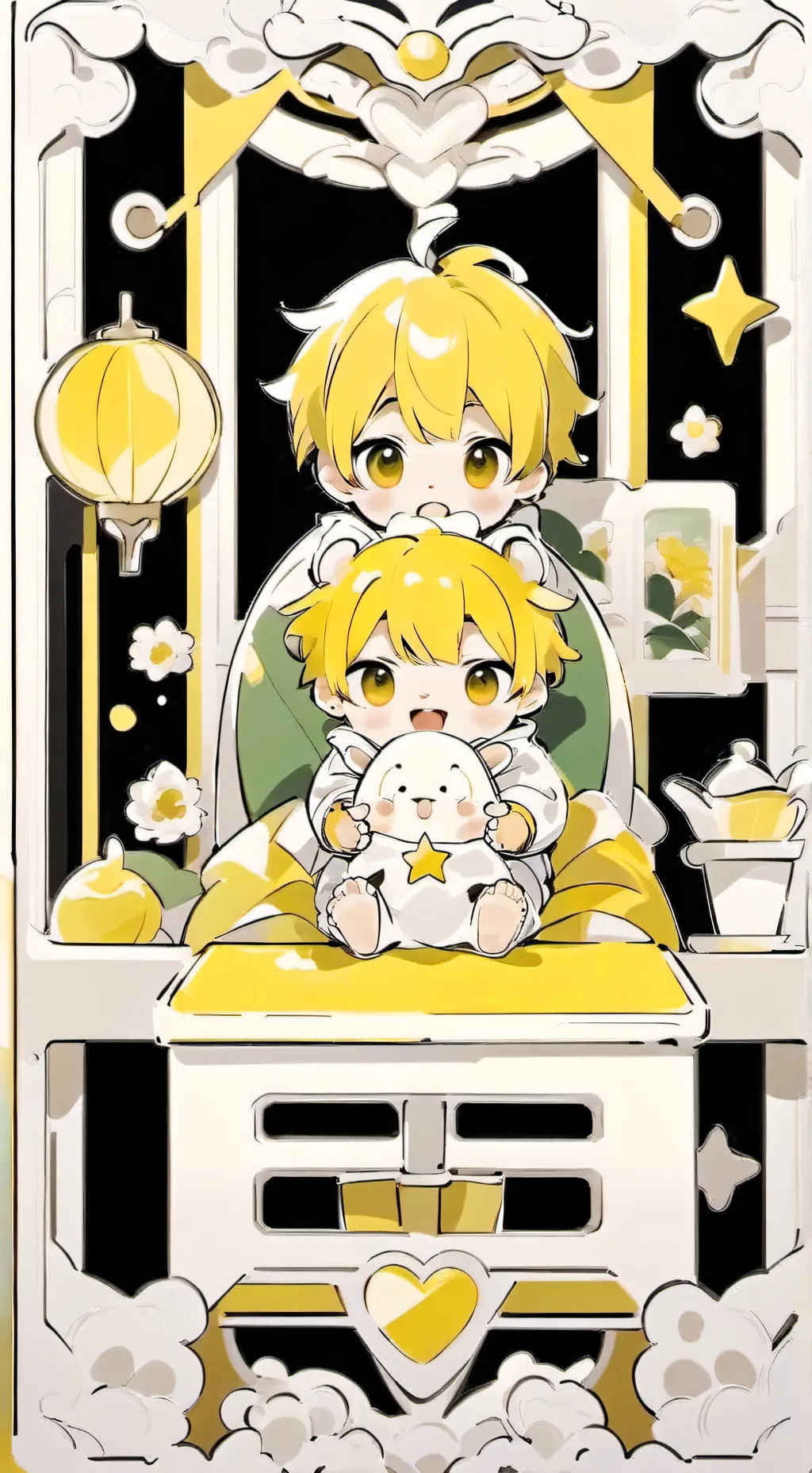 ai character: Annoying babies background