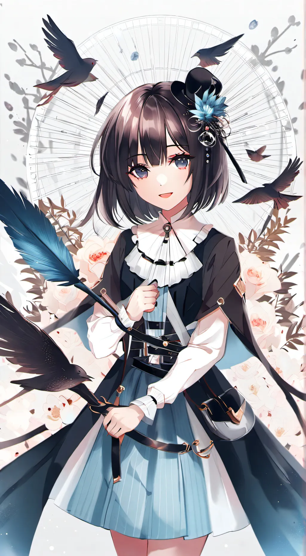 ai character: AMELIA  background