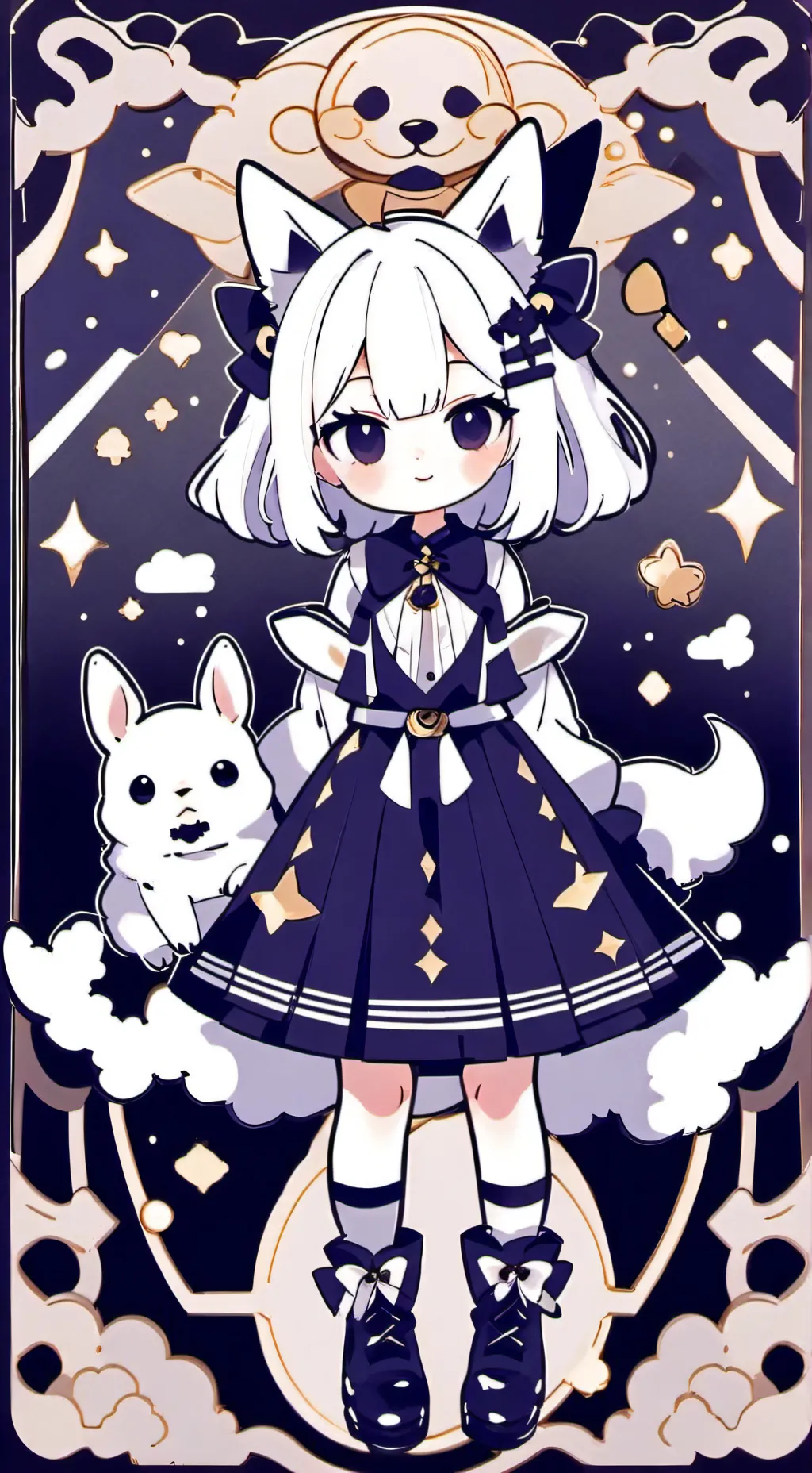 ai character: hybrid pet background