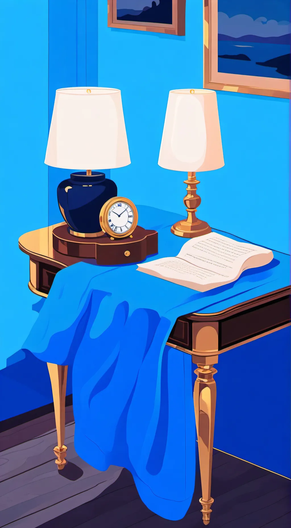 ai character: Growth necklace background