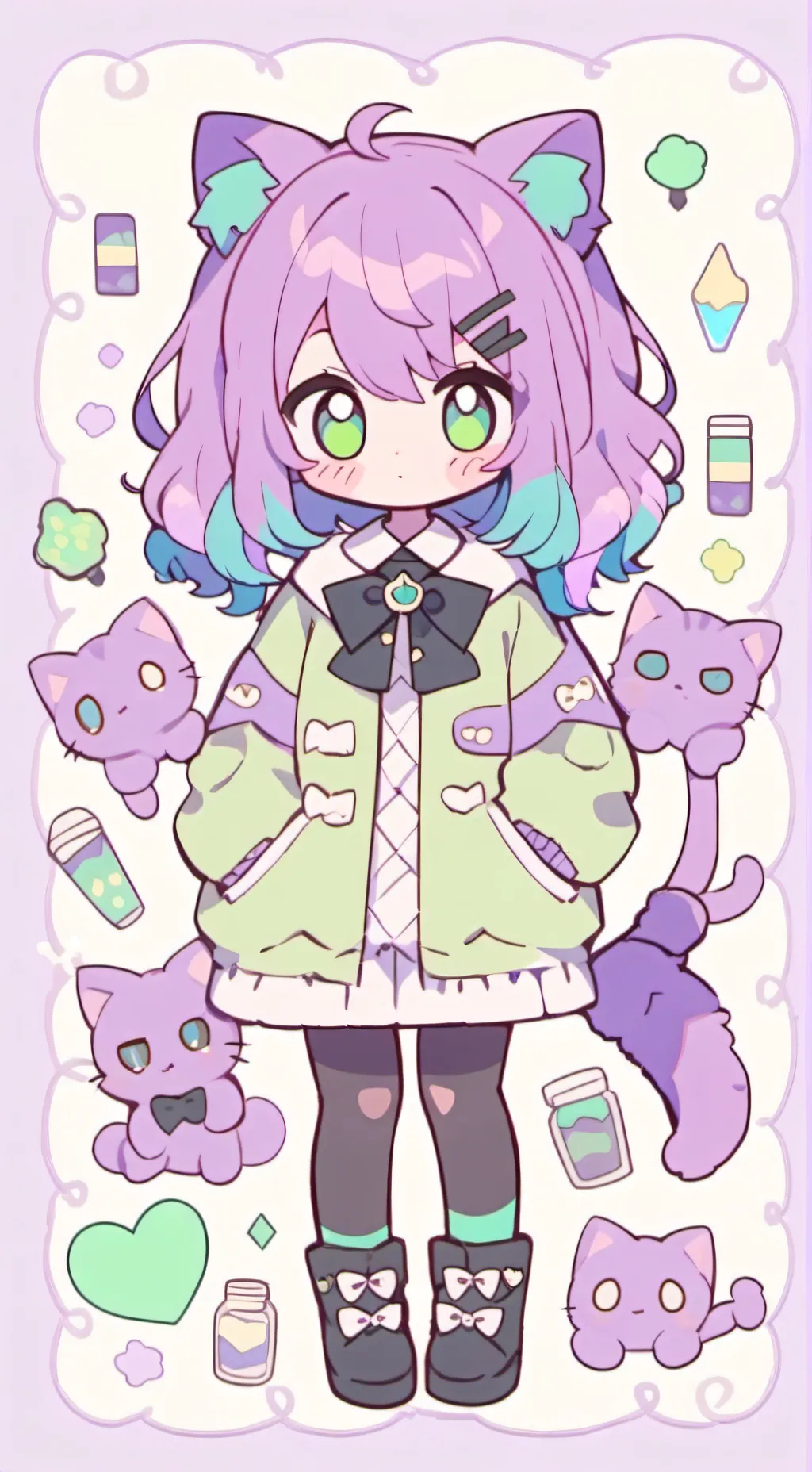 ai character: Ivy(2) background