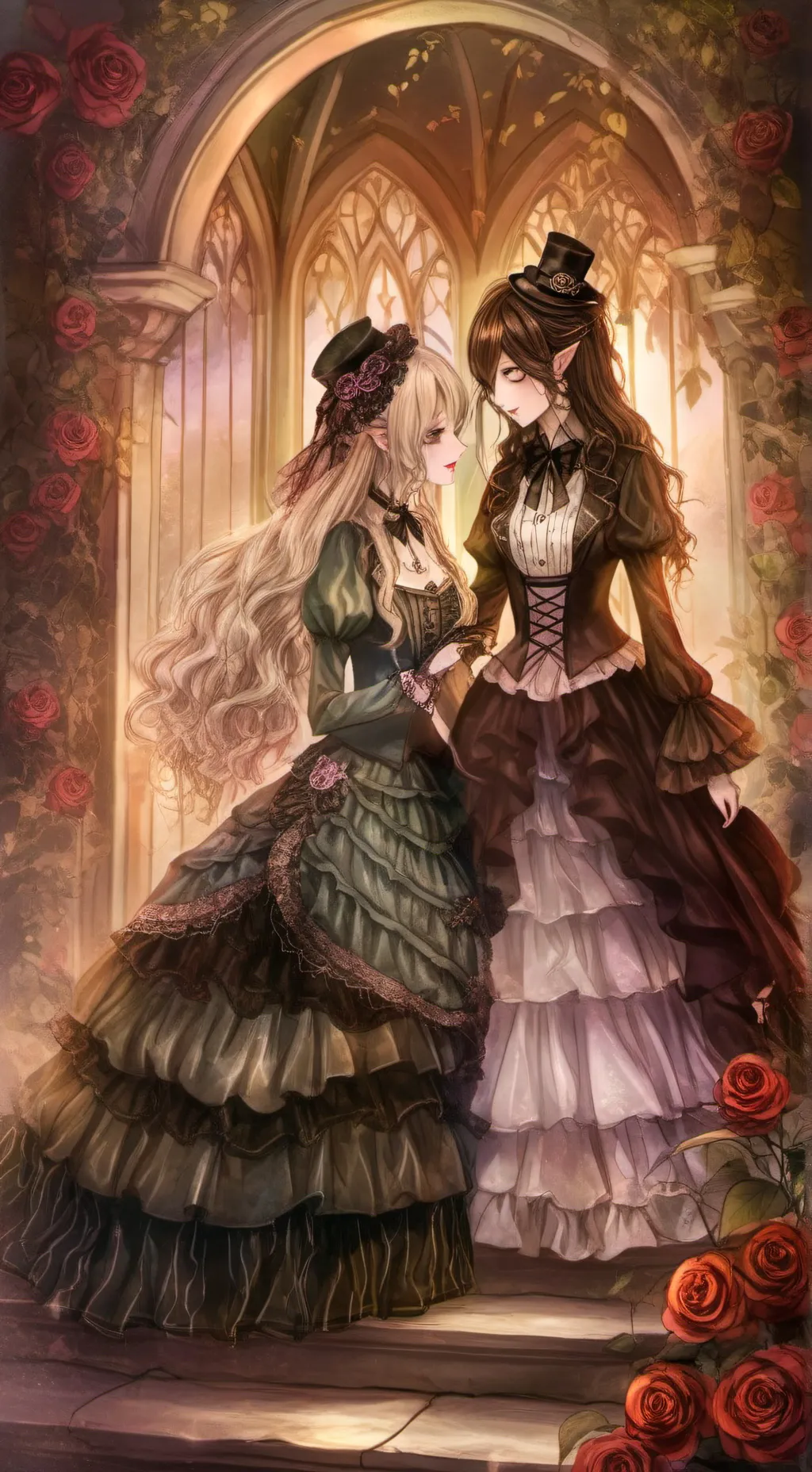 ai character: bffs background