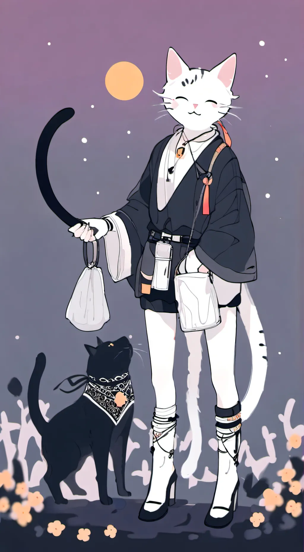 ai character: Meo😺 background