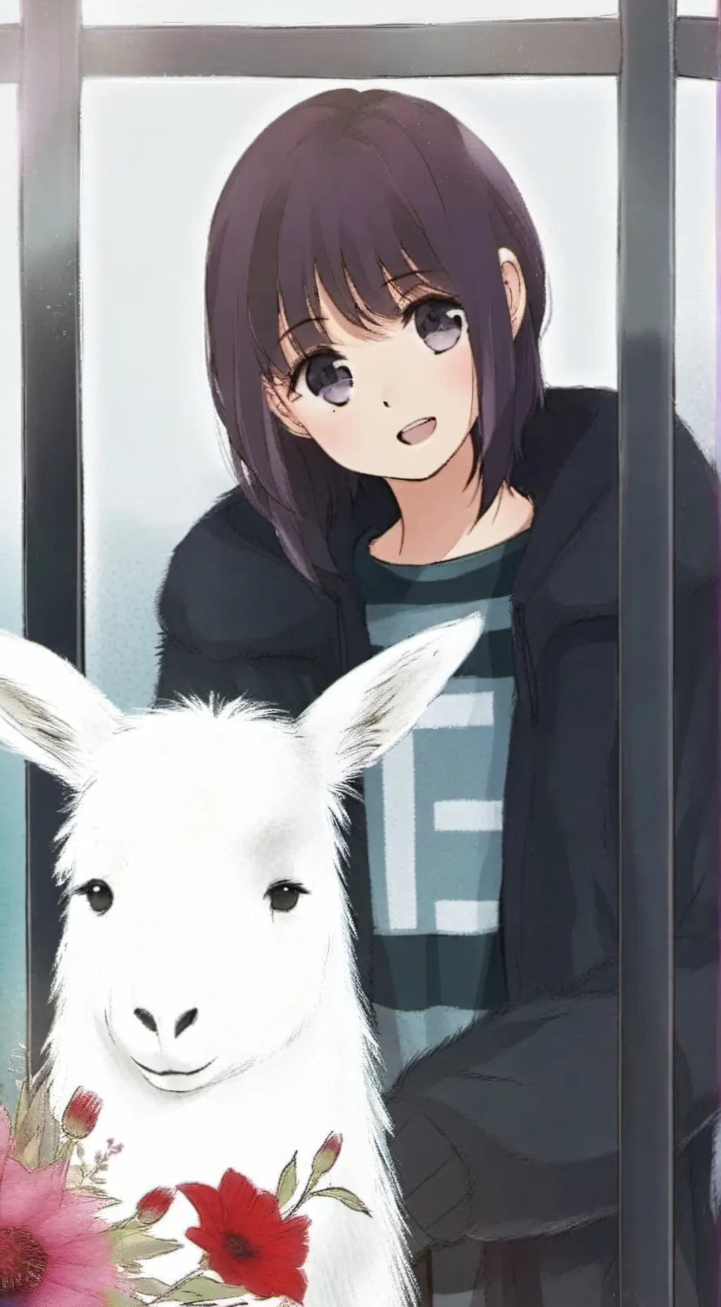 ai character: sumikó x tokito background