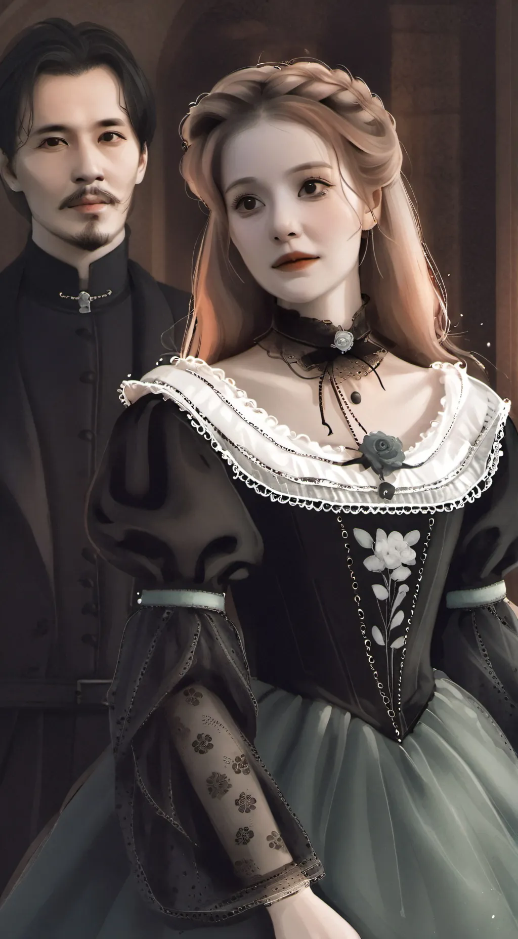 ai character: Dabi  background