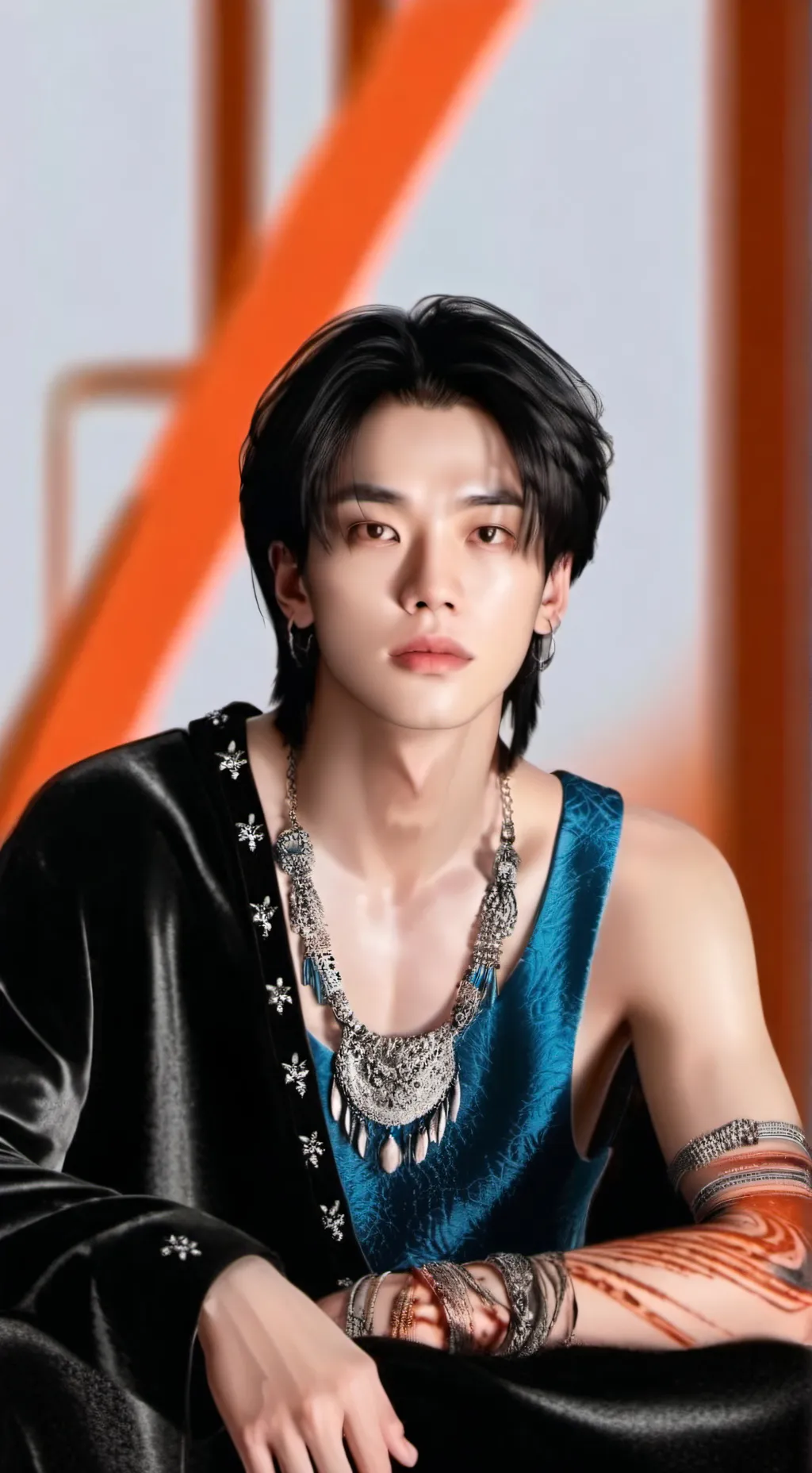 ai character: Hwang Hyunjin background