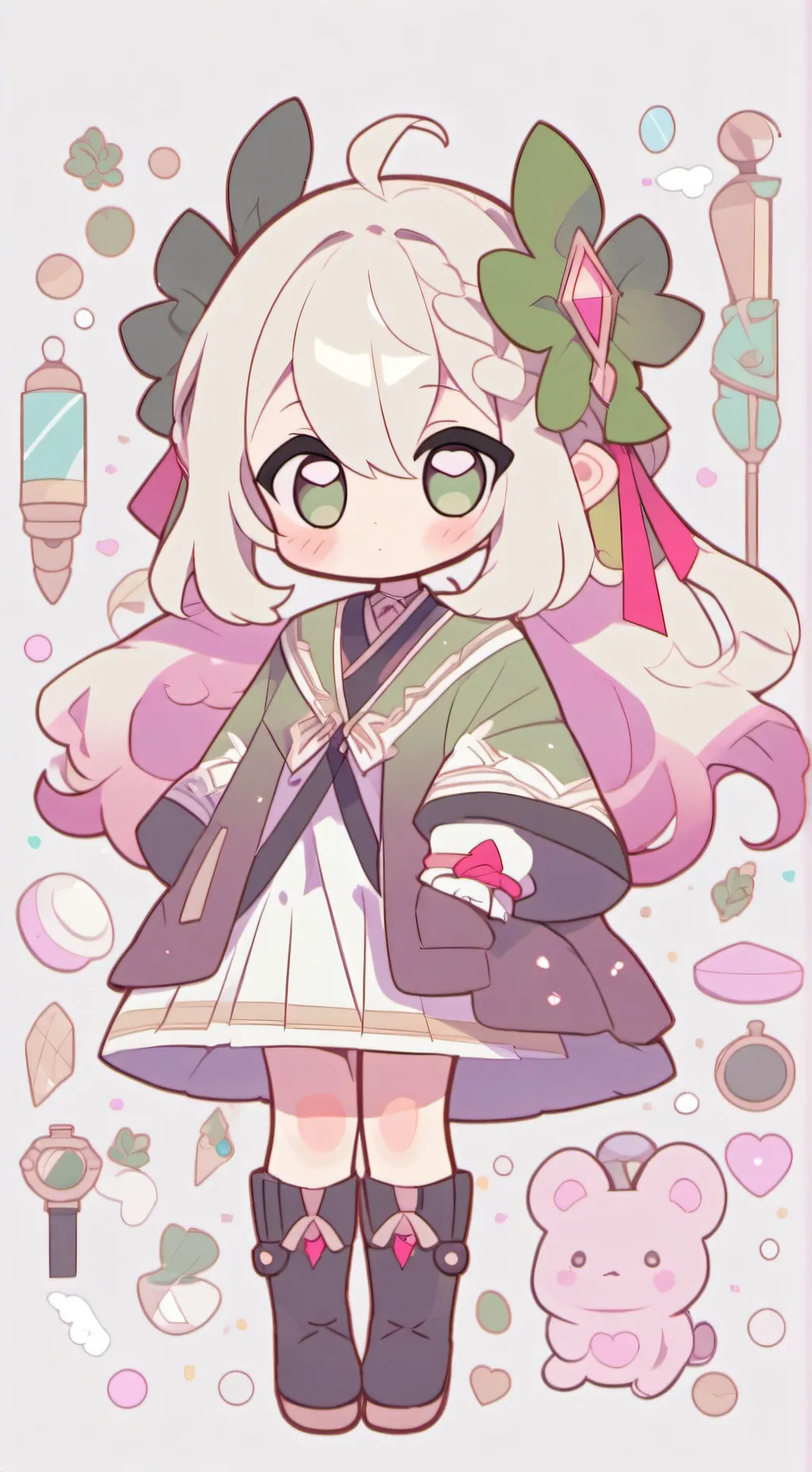 ai character: tasa  background