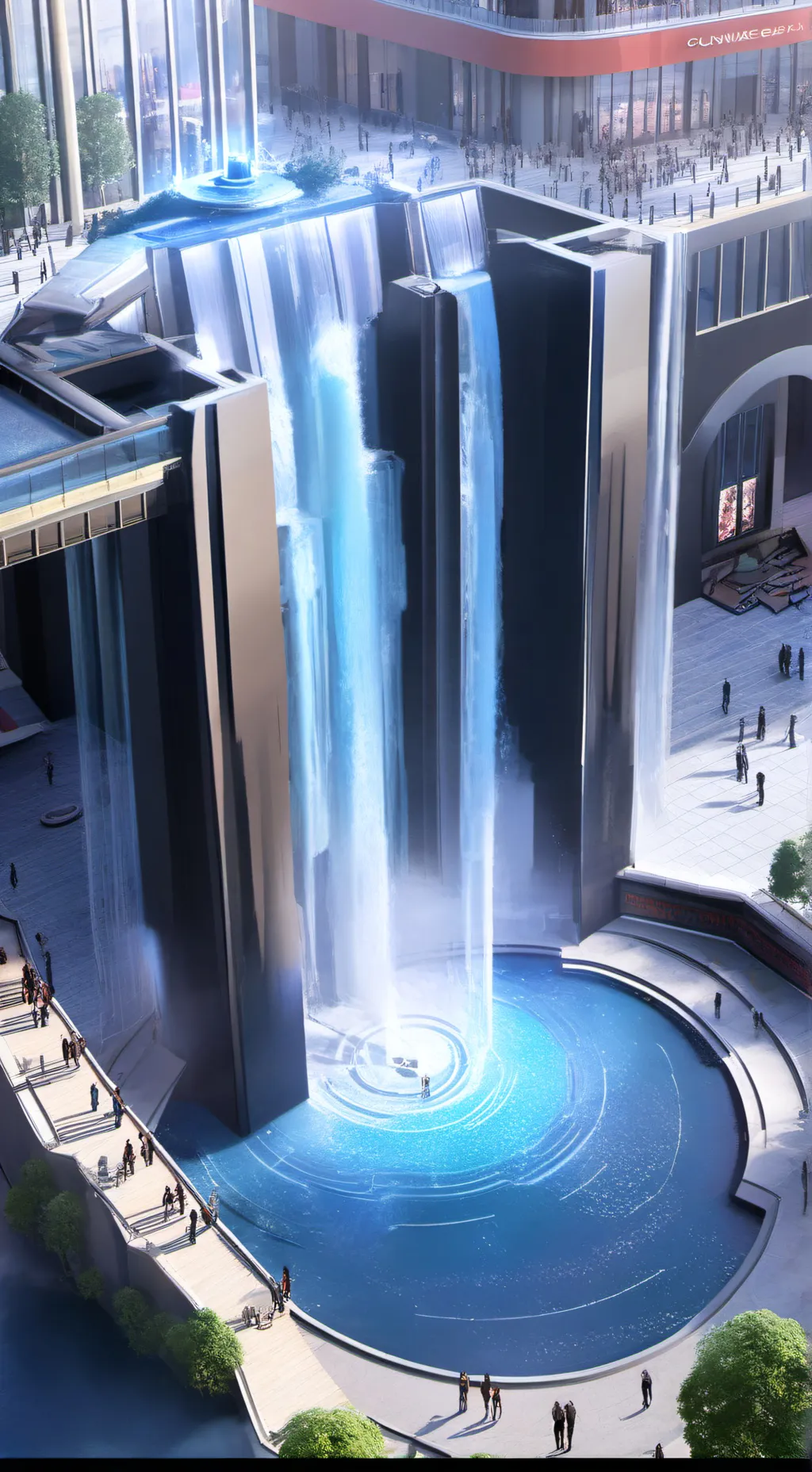 ai character: fruit cake  background