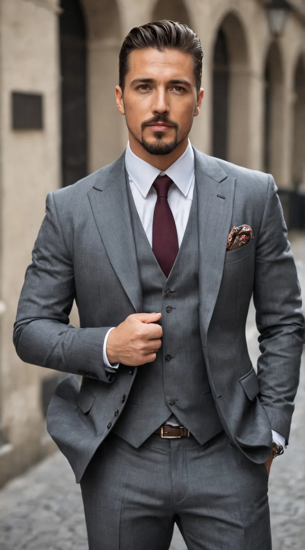 ai character: Nicolas Sorento  background