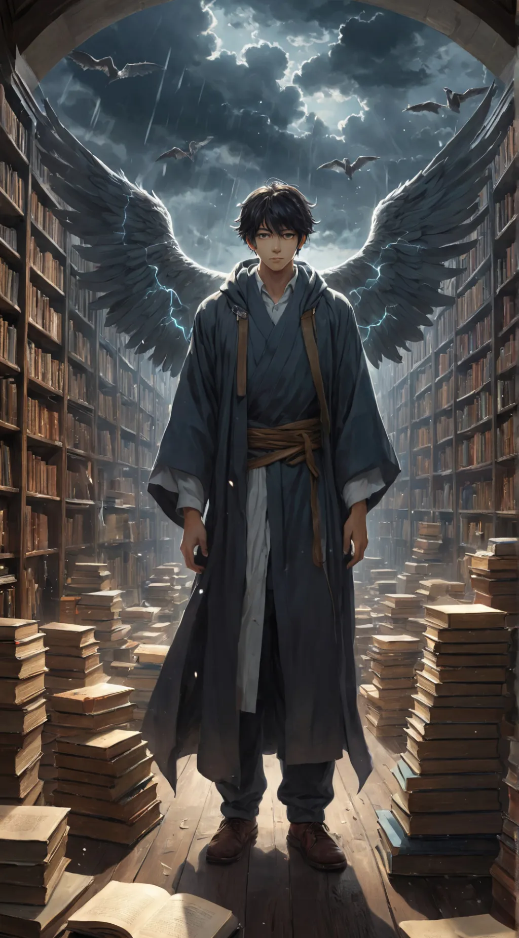 ai character: Lucien background