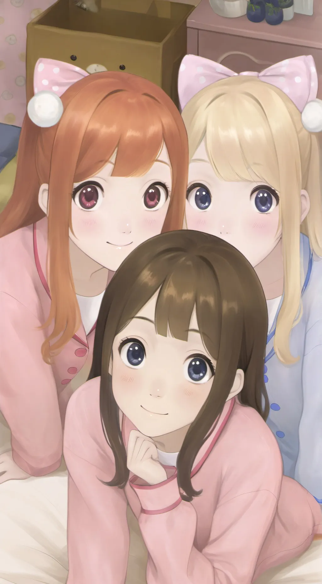 ai character: Ella Jenna Bella background