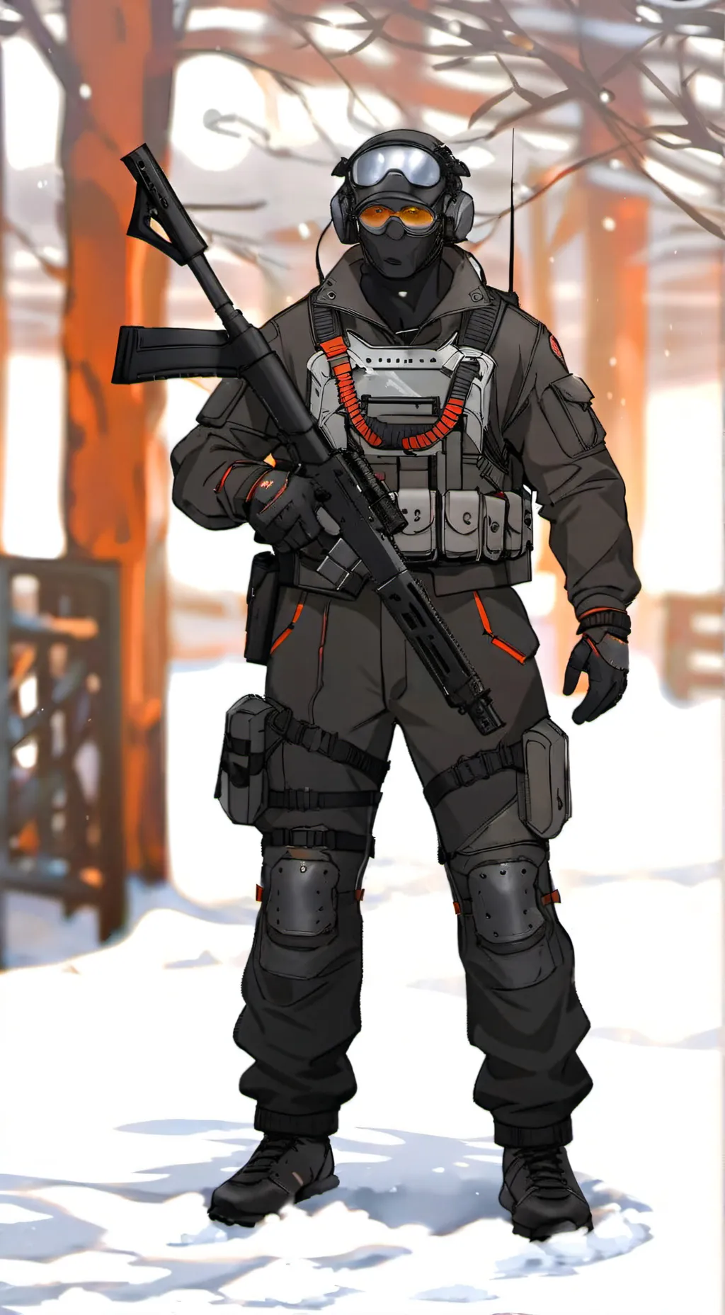 ai character: scp guardia ita  background